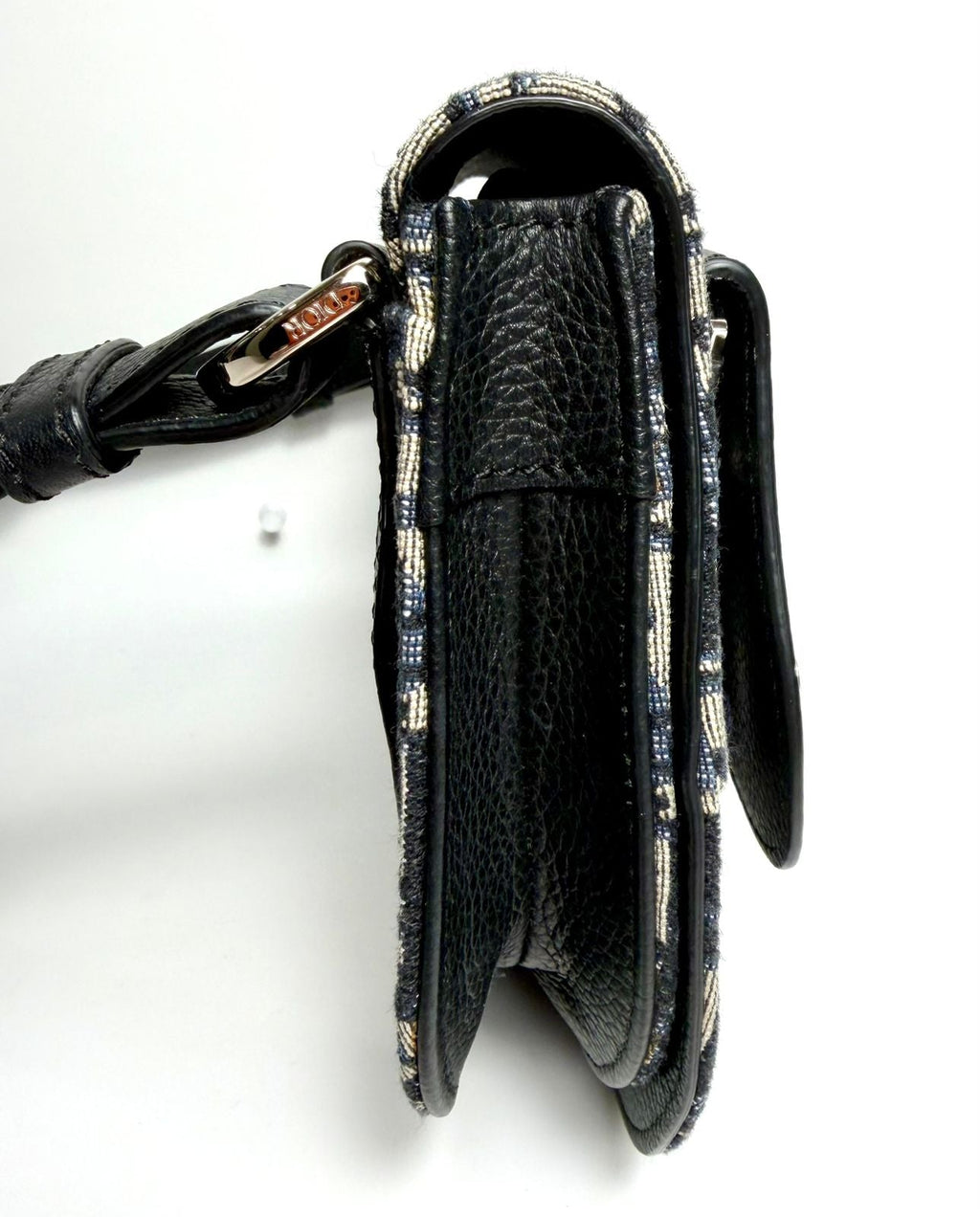 DIOR HOMME OBLIQUE SADDLE POUCH