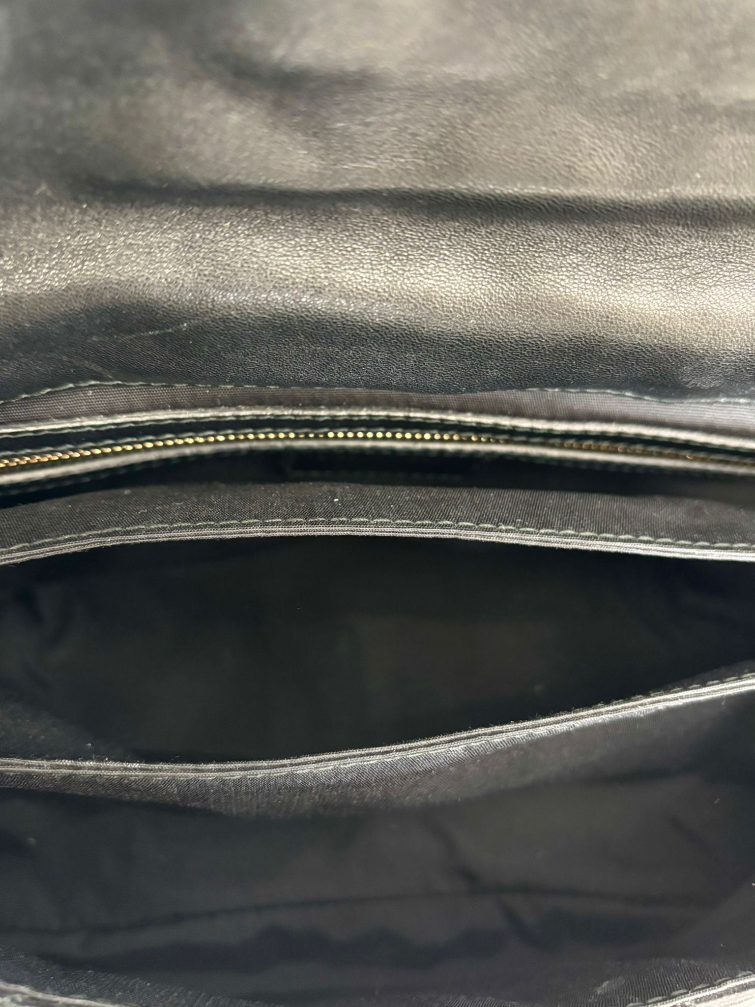 DIOR LAMBSKIN CANNAGE NEW LOCK SHOULDER BAG