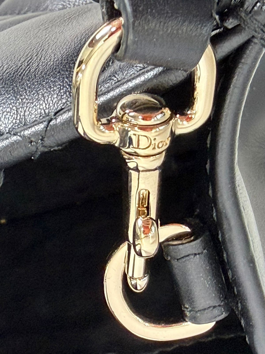 DIOR MACROCANNAGE CALFSKIN MINI DIOR BOOK TOTE BAG