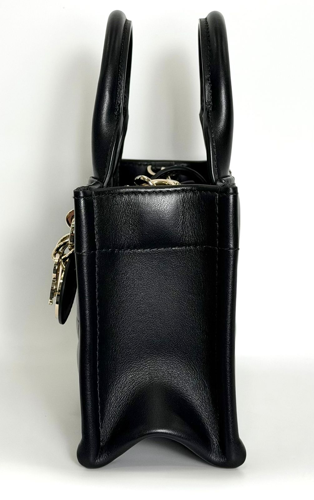 DIOR MACROCANNAGE CALFSKIN MINI DIOR BOOK TOTE BAG