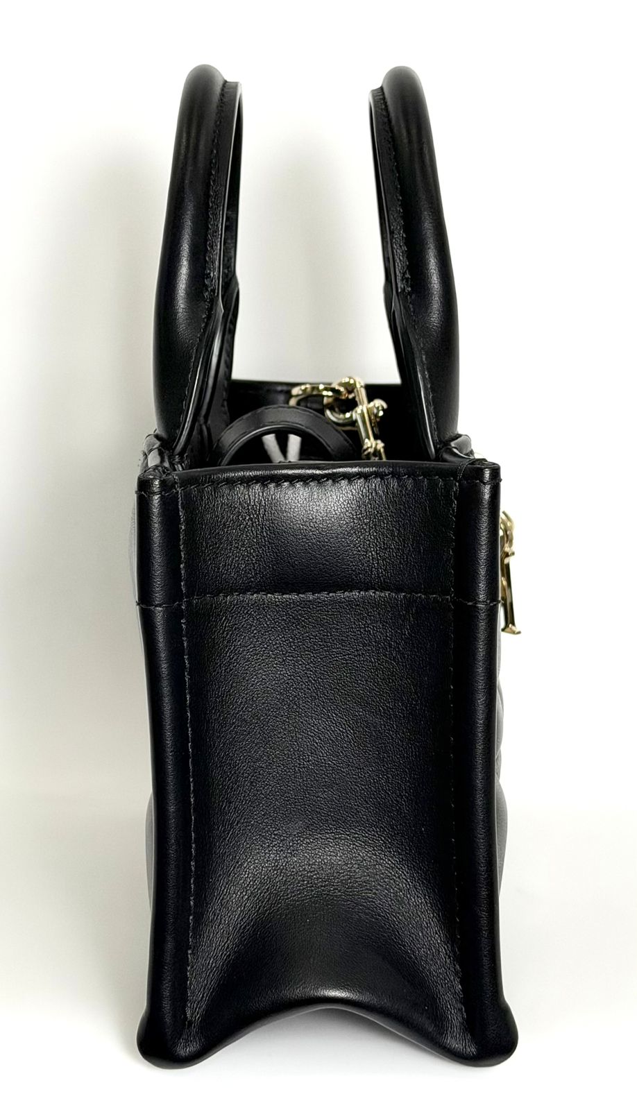 DIOR MACROCANNAGE CALFSKIN MINI DIOR BOOK TOTE BAG