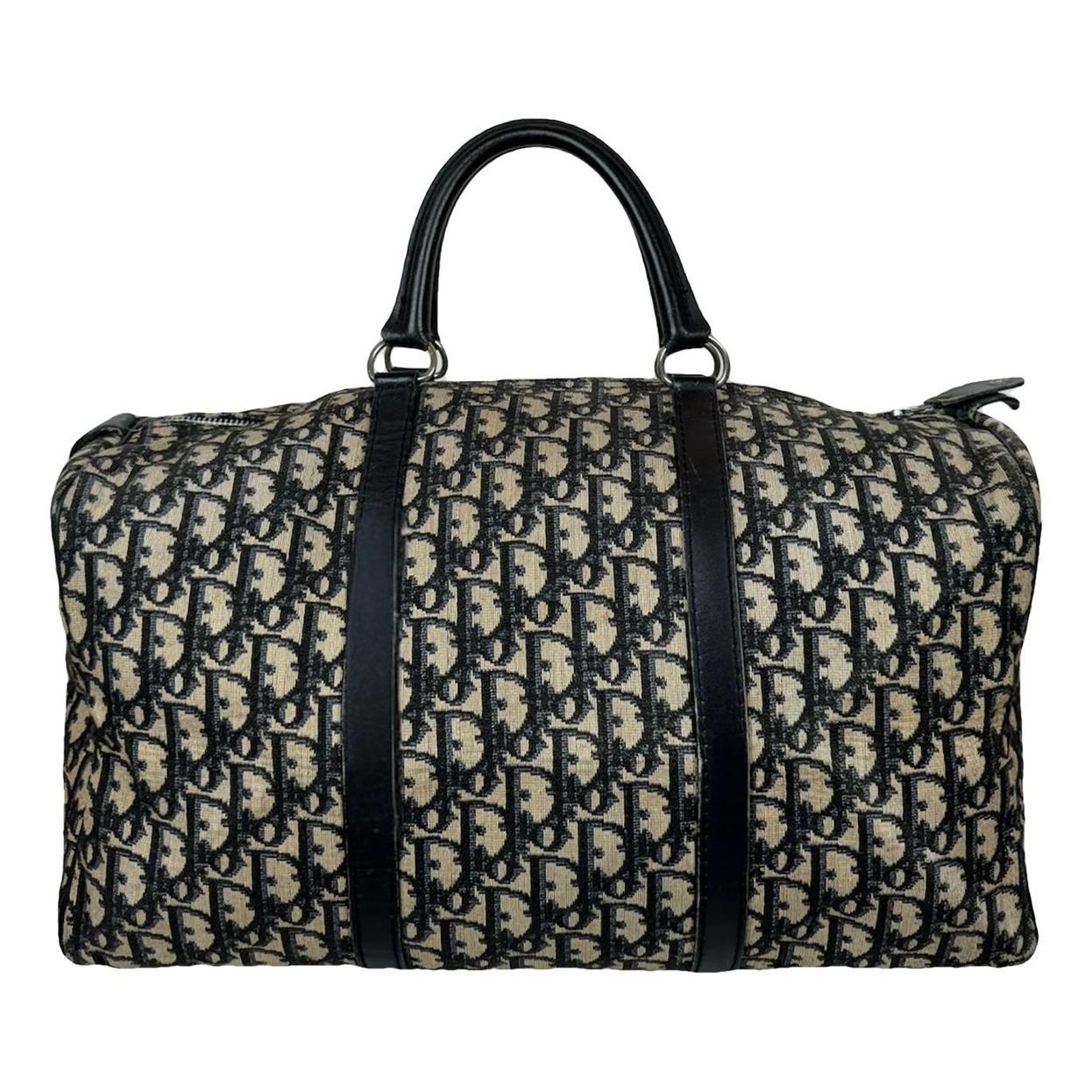 DIOR TROTTER CANVAS DUFFEL BAG