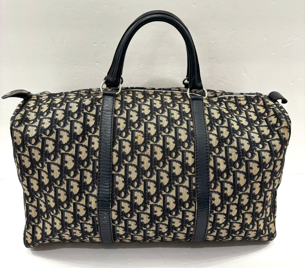DIOR TROTTER CANVAS DUFFEL BAG