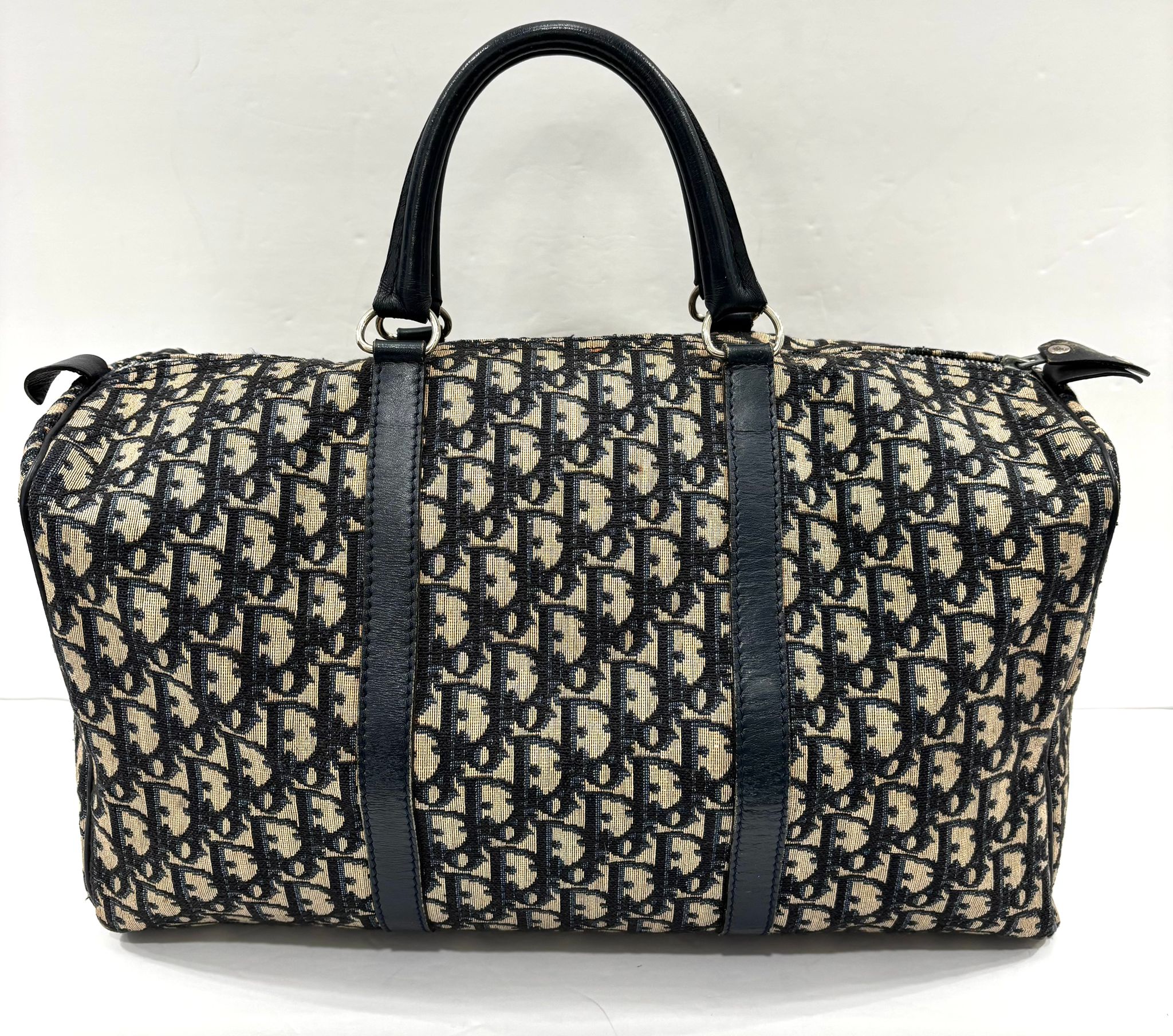 DIOR TROTTER CANVAS DUFFEL BAG