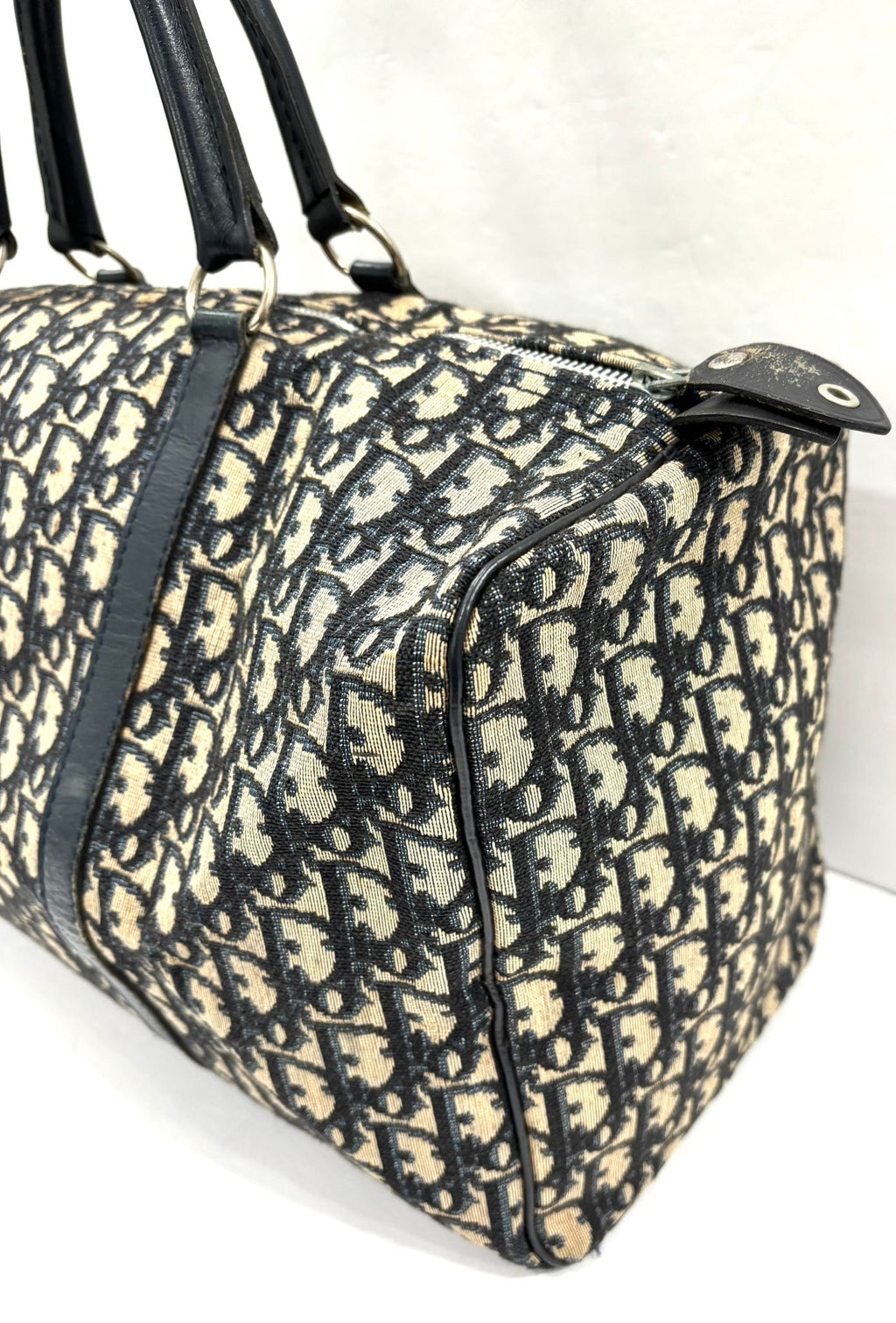DIOR TROTTER CANVAS DUFFEL BAG
