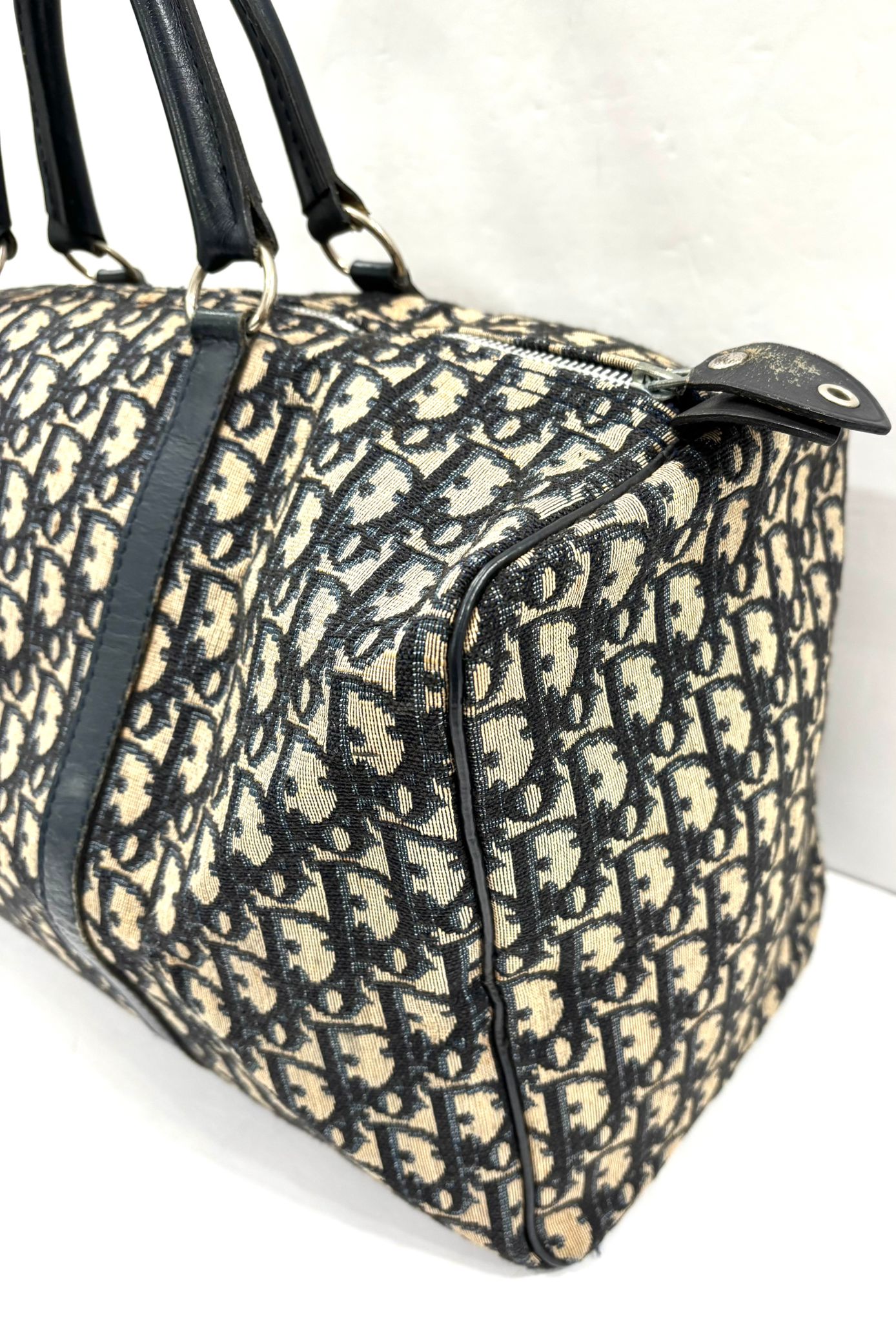DIOR TROTTER CANVAS DUFFEL BAG