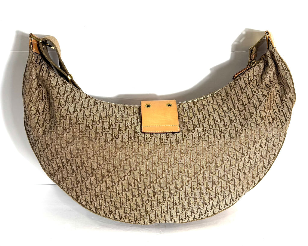 DIOR TROTTEUR MONOGRAM STREET CHIC HOBO BAG