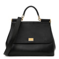 DOLCE & GABBANA DAUPHINE LARGE MISS SICILY SATCHEL BAG