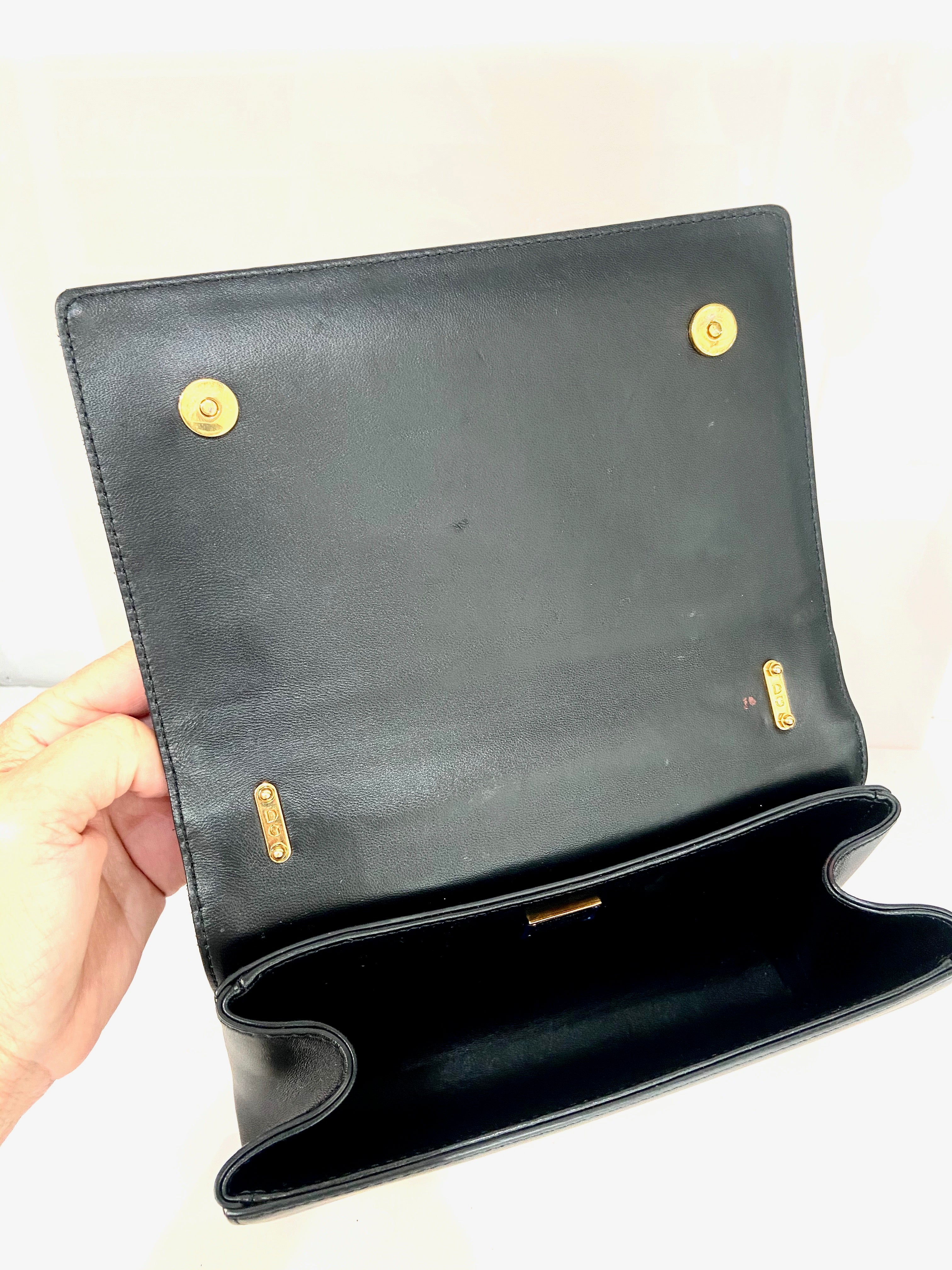 DOLCE & GABBANA NAPPA DG GIRLS SHOULDER BAG
