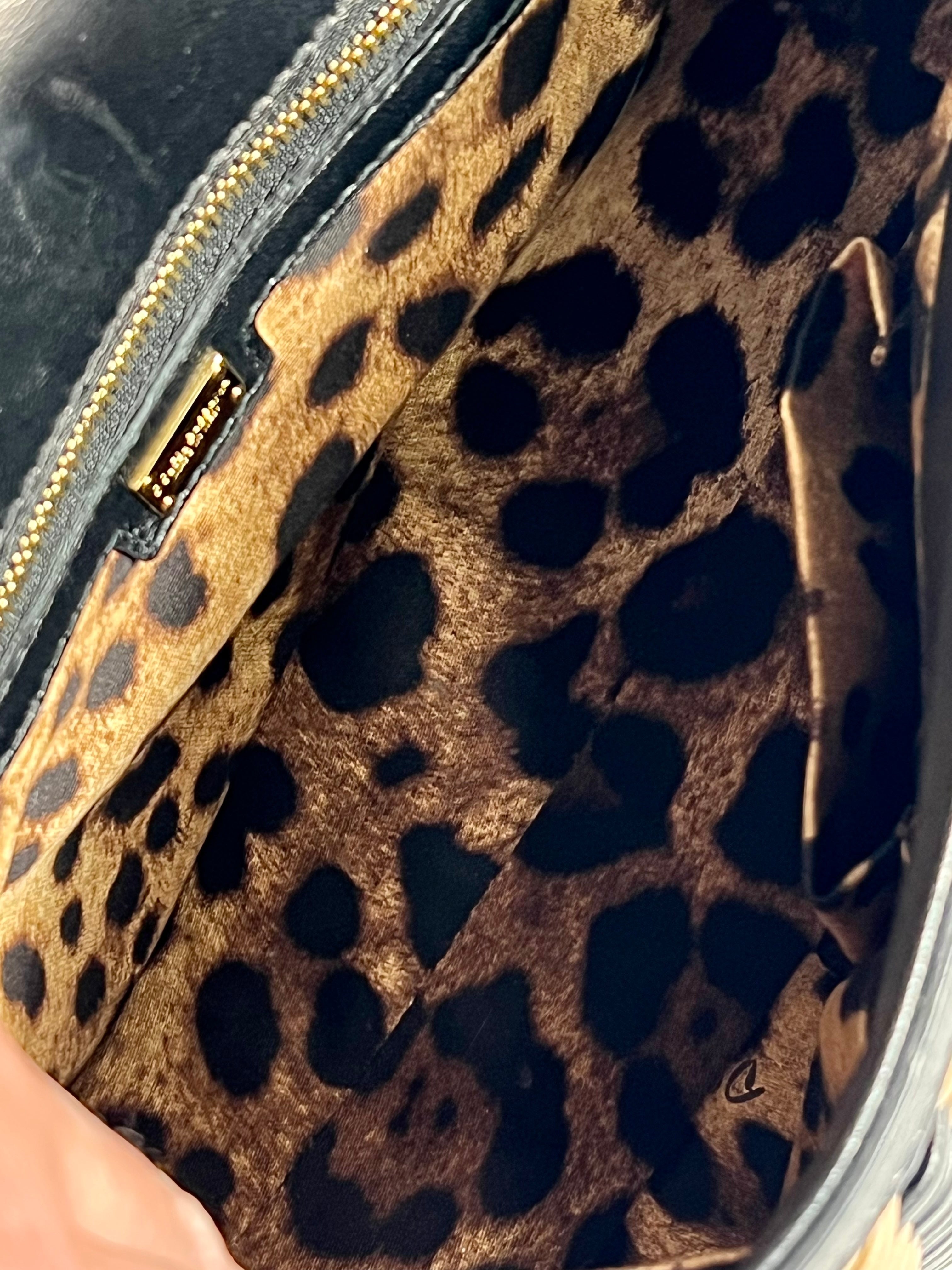 DOLCE & GABBANA SICILY WOVEN LEATHER SMALL TOP HANDLE BAG