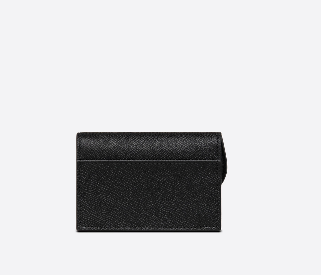 DIOR SADDLE FLAP CARD HOLDER