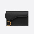 DIOR SADDLE FLAP CARD HOLDER