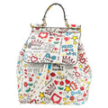 DOLCE & GABBANA SICILY DG LOVE TRAVEL LEATHER BACKPACK