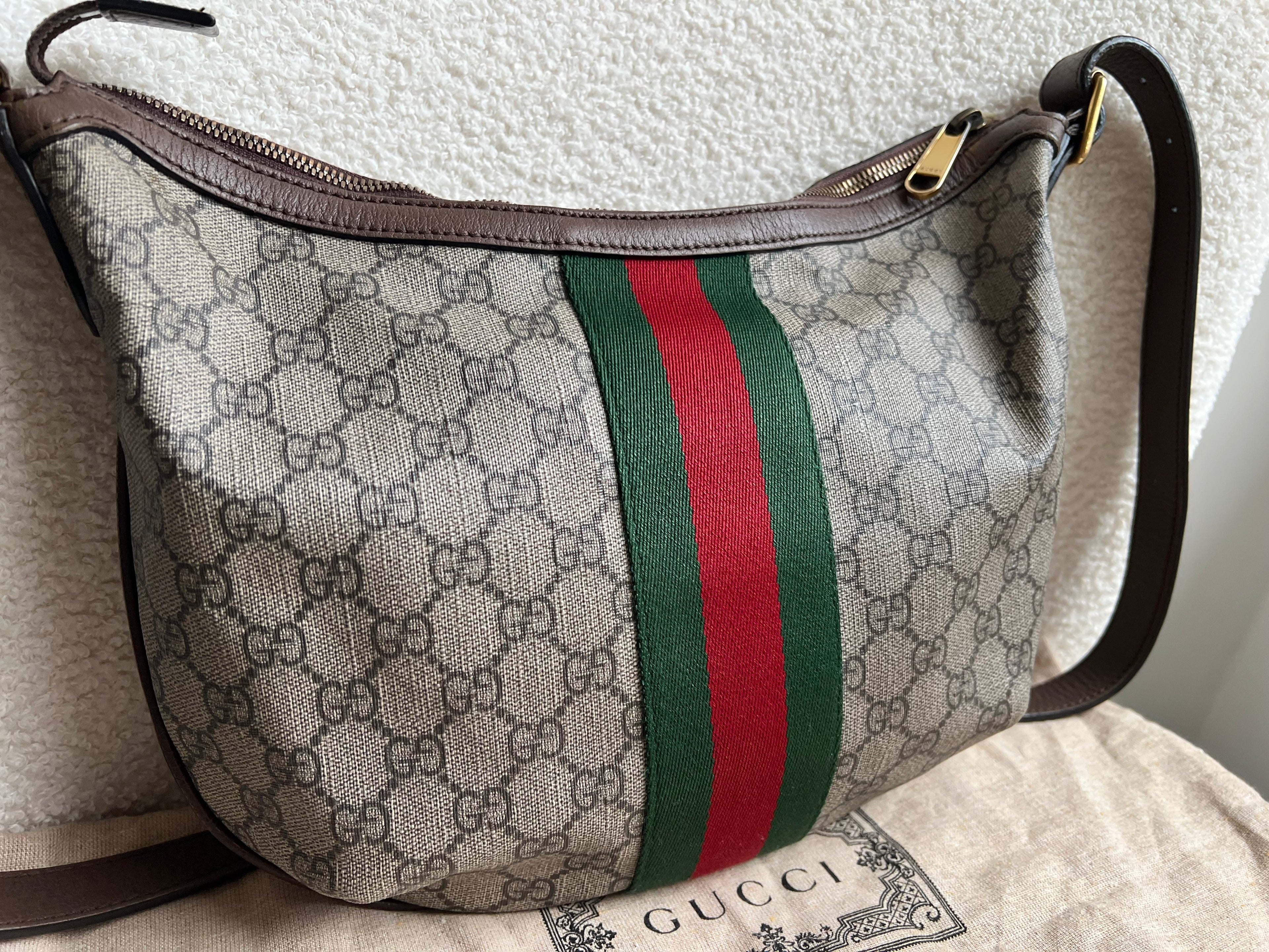 Gucci GG Supreme Ophidia Small Shoulder Bag (RRP £1190)