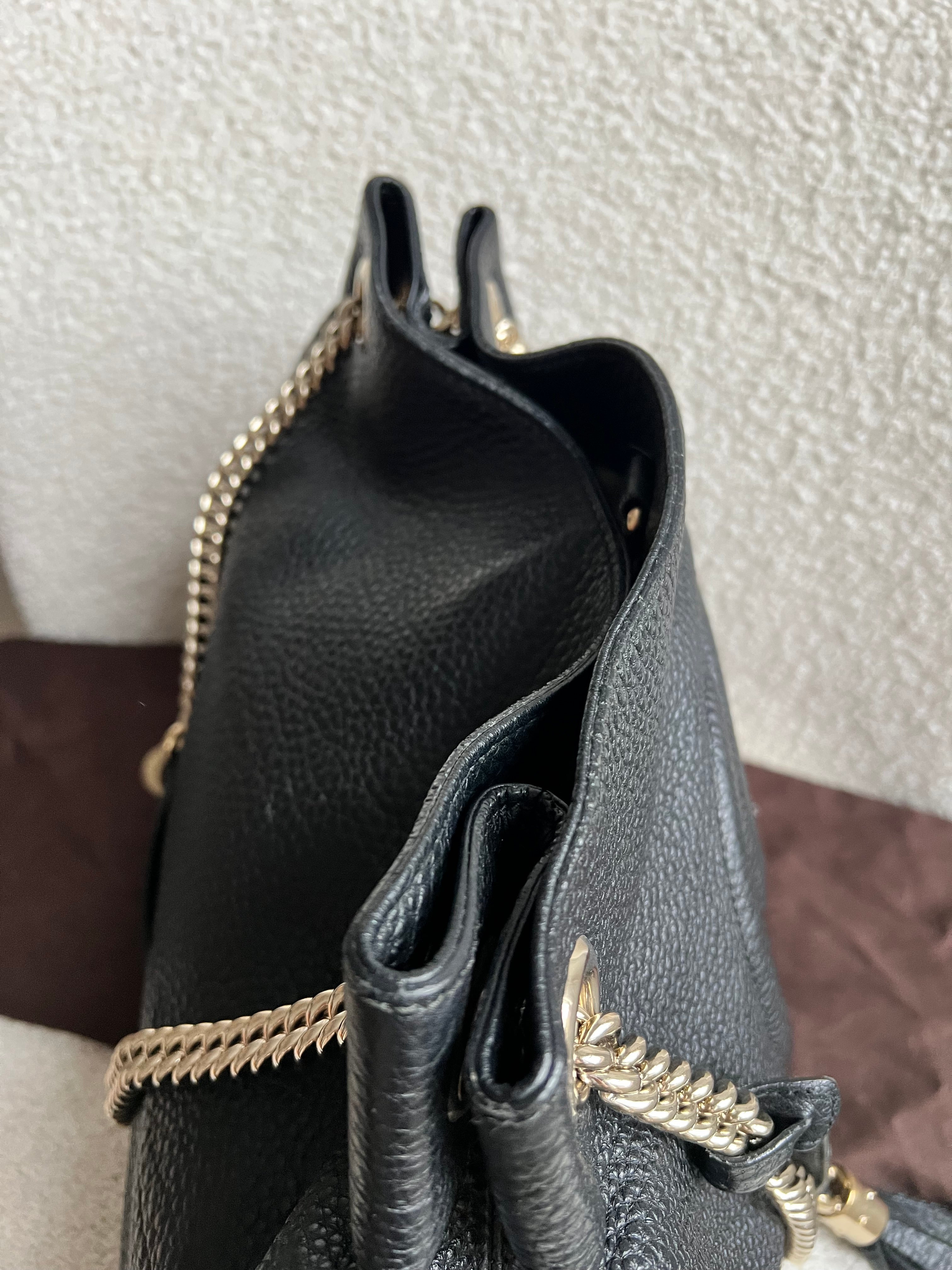 Gucci Black Soho Chain Tote (RRP £1350)