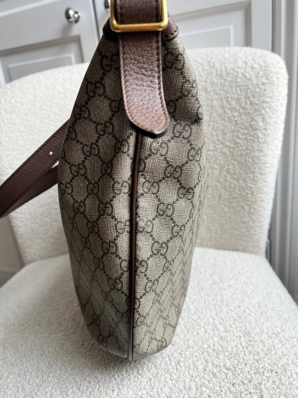 Gucci GG Supreme Ophidia Large Shoulder Bag (RRP £1190)
