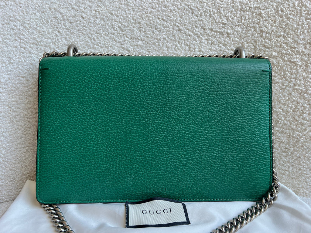 Gucci Dionysus GG Green Small Shoulder Bag (RRP £2,670)