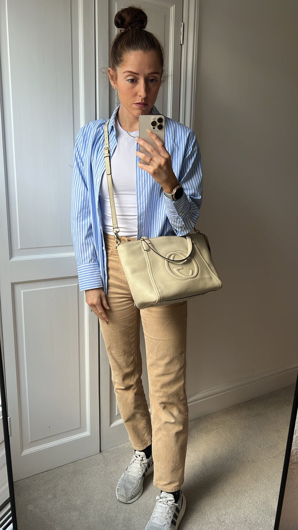 Gucci Soho Tote in Eggshell