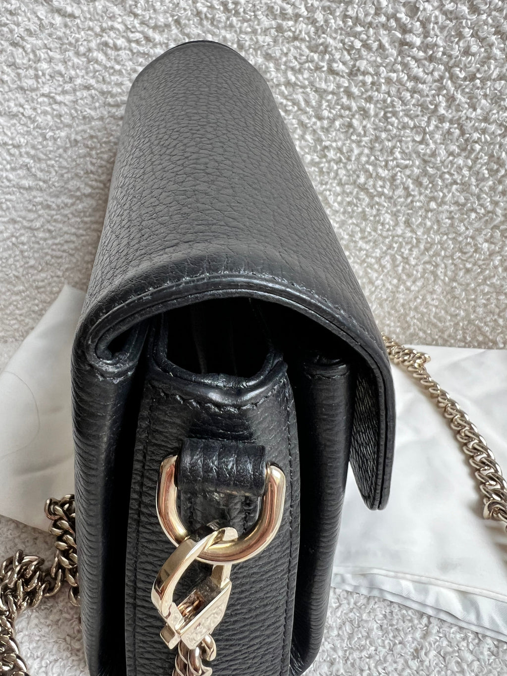 Gucci Interlocking GG Black Small Cross Body Bag