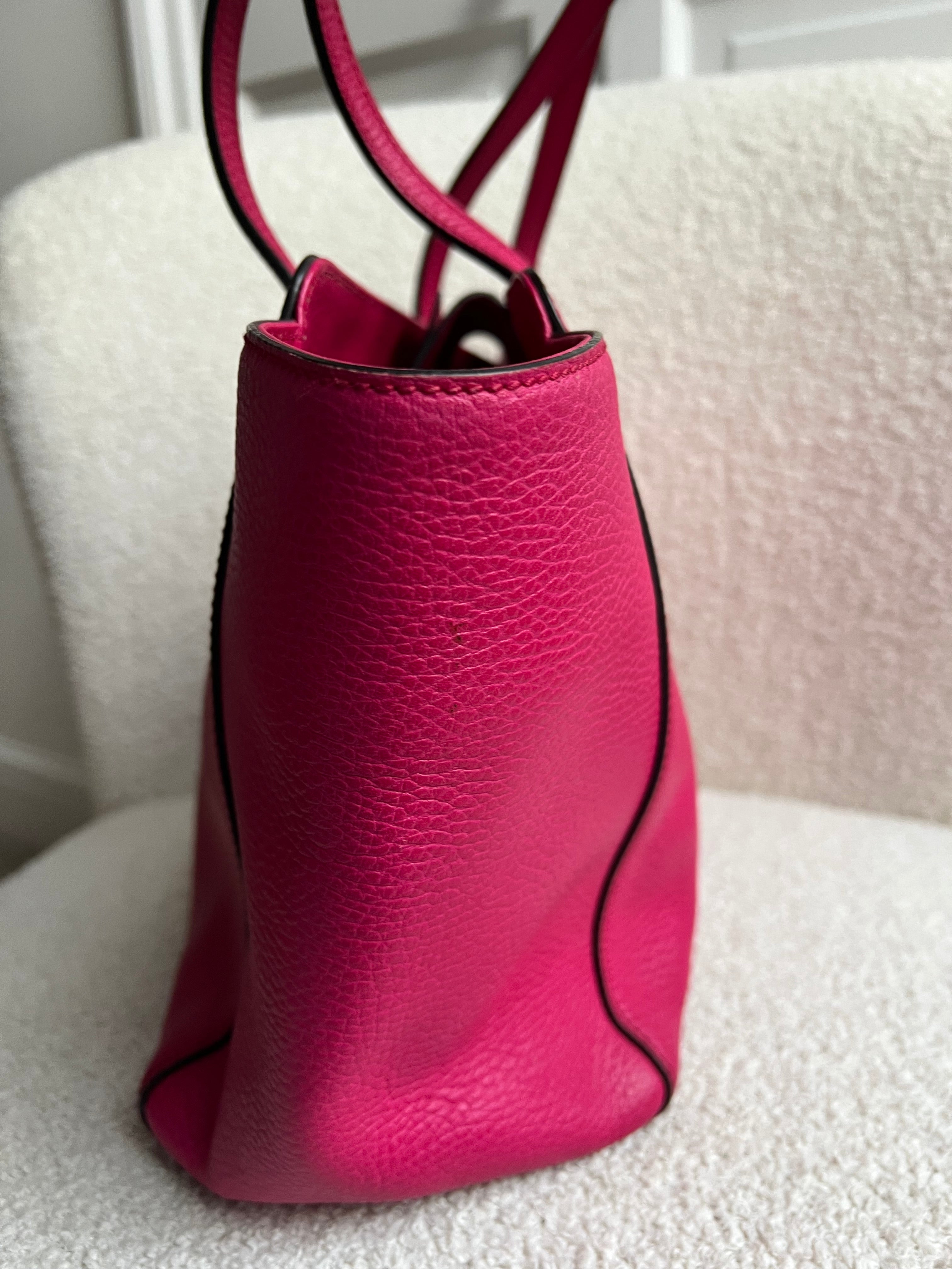 Gucci Pink Swing Tote