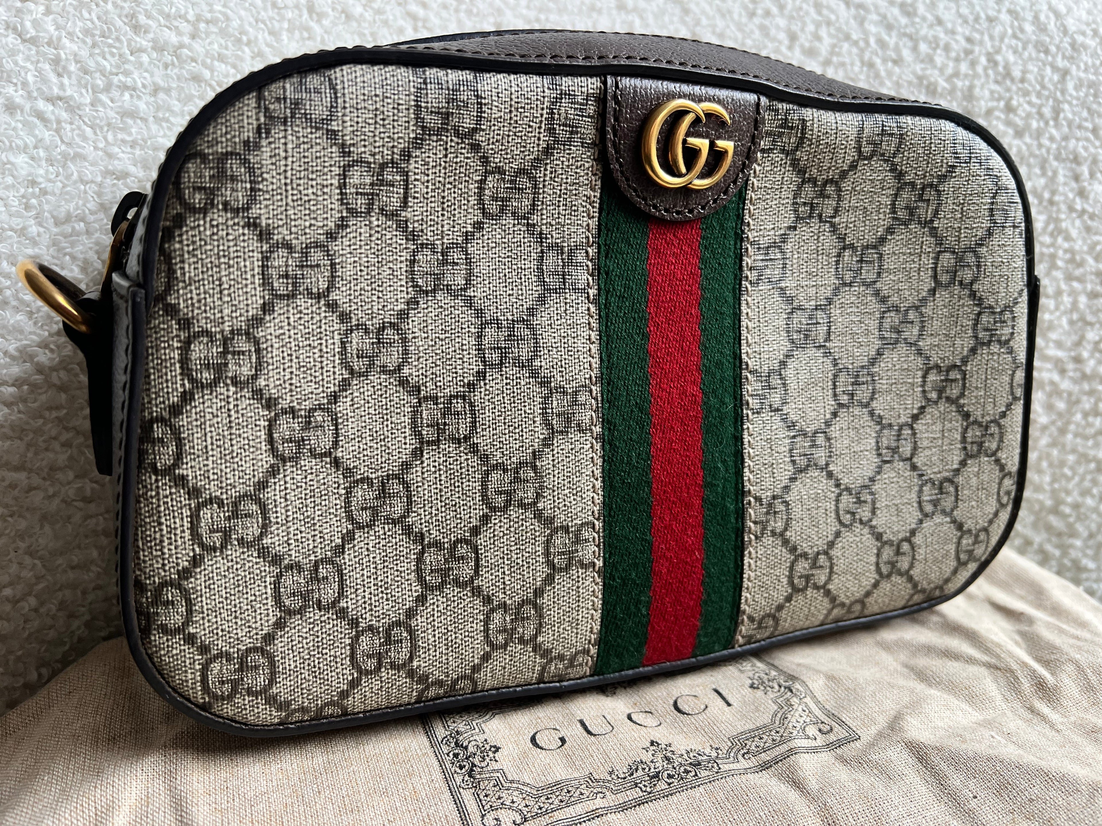 Gucci Ophidia Supreme Small Crossbody Bag (RRP £1220)
