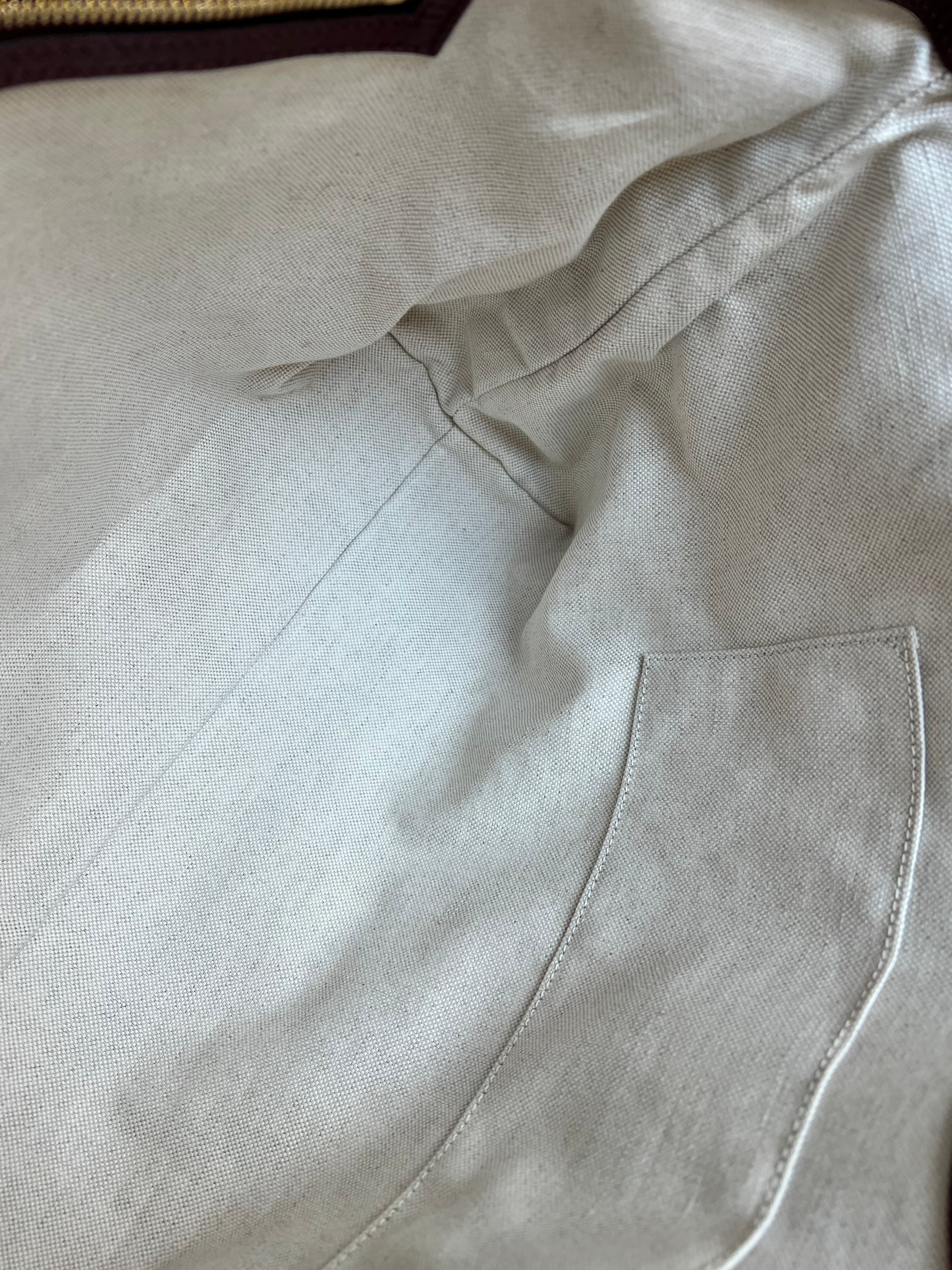 Gucci Burgundy Ophidia GG Supreme Medium Tote