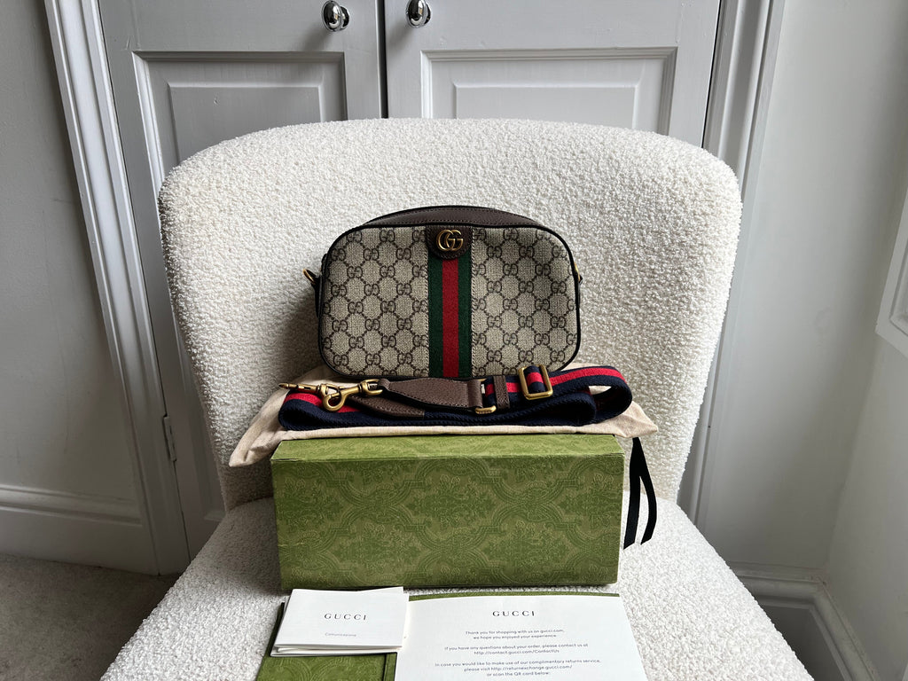 Gucci Ophidia Supreme Small Crossbody Bag (RRP £1220)
