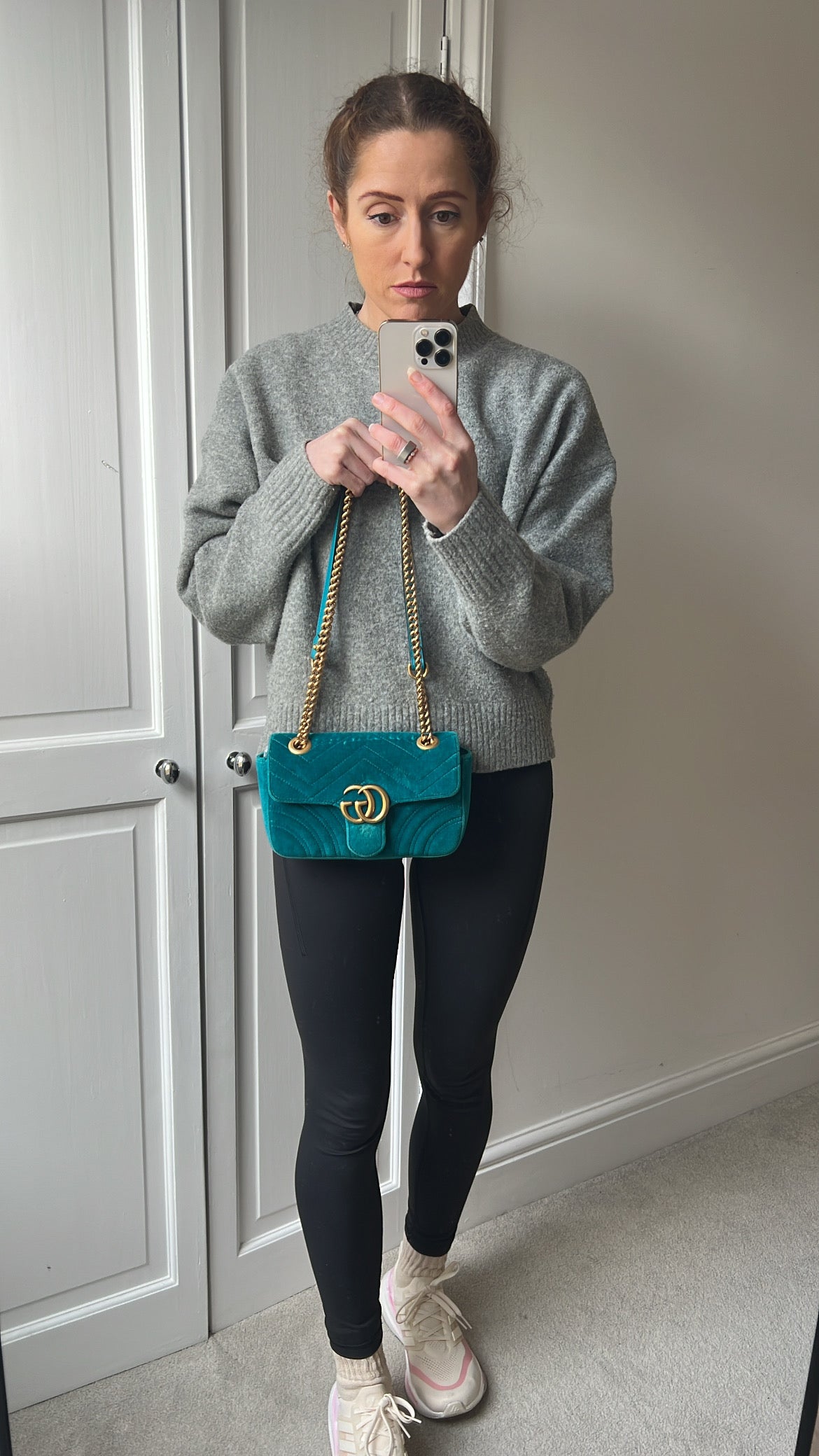 Gucci GG Mini Velvet Marmont Mini Shoulder Bag (RRP £1295)
