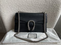 Gucci Dionysus GG Black Small Shoulder Bag (RRP £2,670)