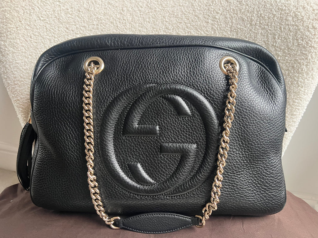 Gucci Black Soho Chain Tote (RRP £1110)