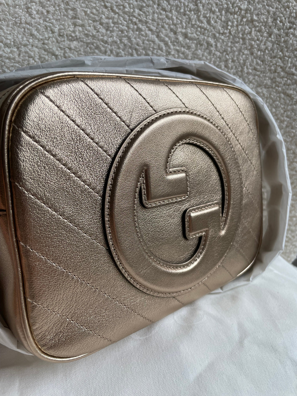 Gucci Gold Small Blondie Shoulder Bag (RRP £1380)