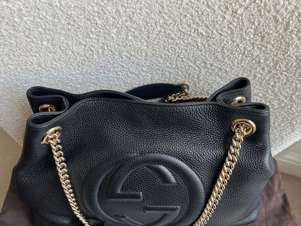 Gucci Black Soho Chain Tote (RRP £1350)