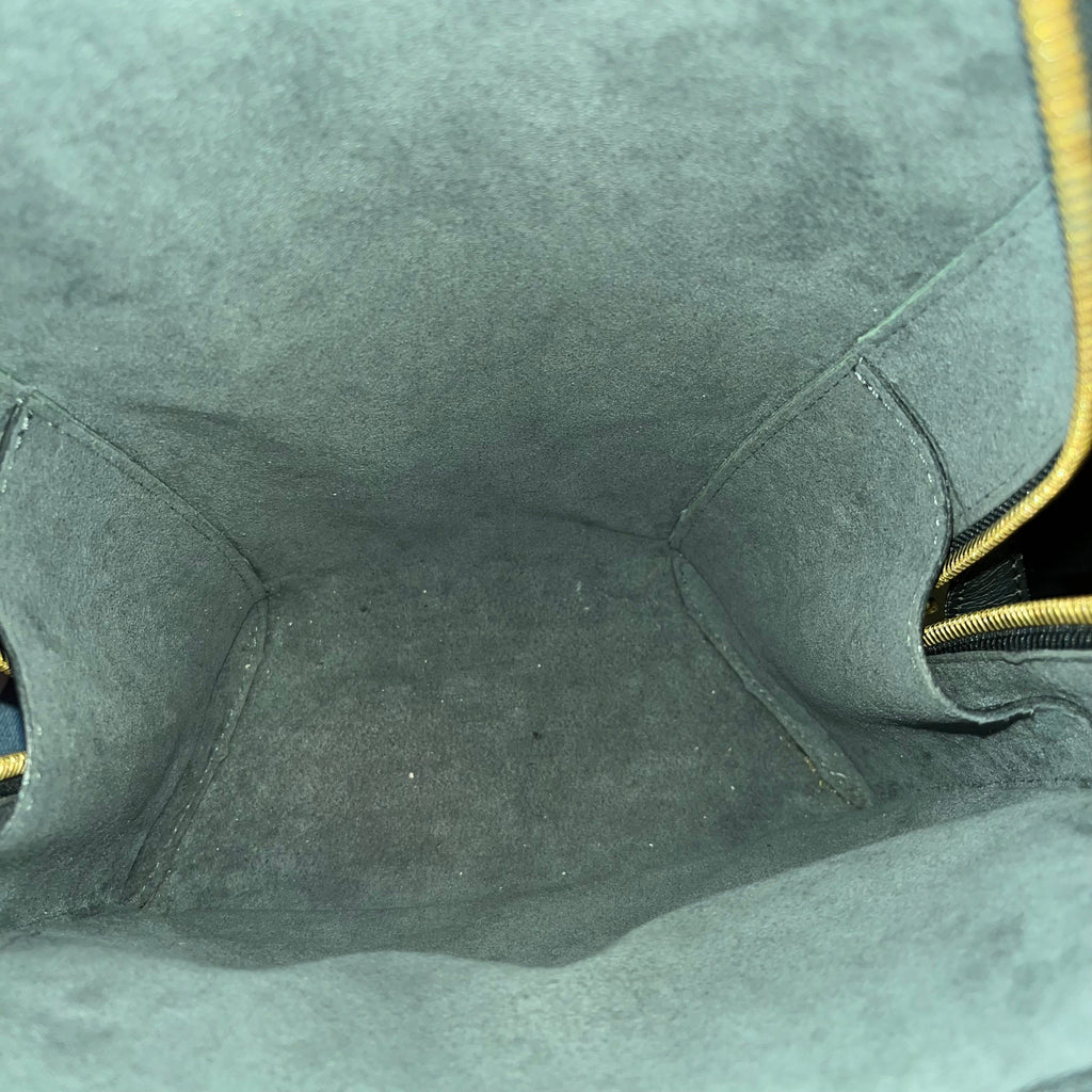 LOUIS VUITTON Mabillon Black Epi Leather Vintage Backpack