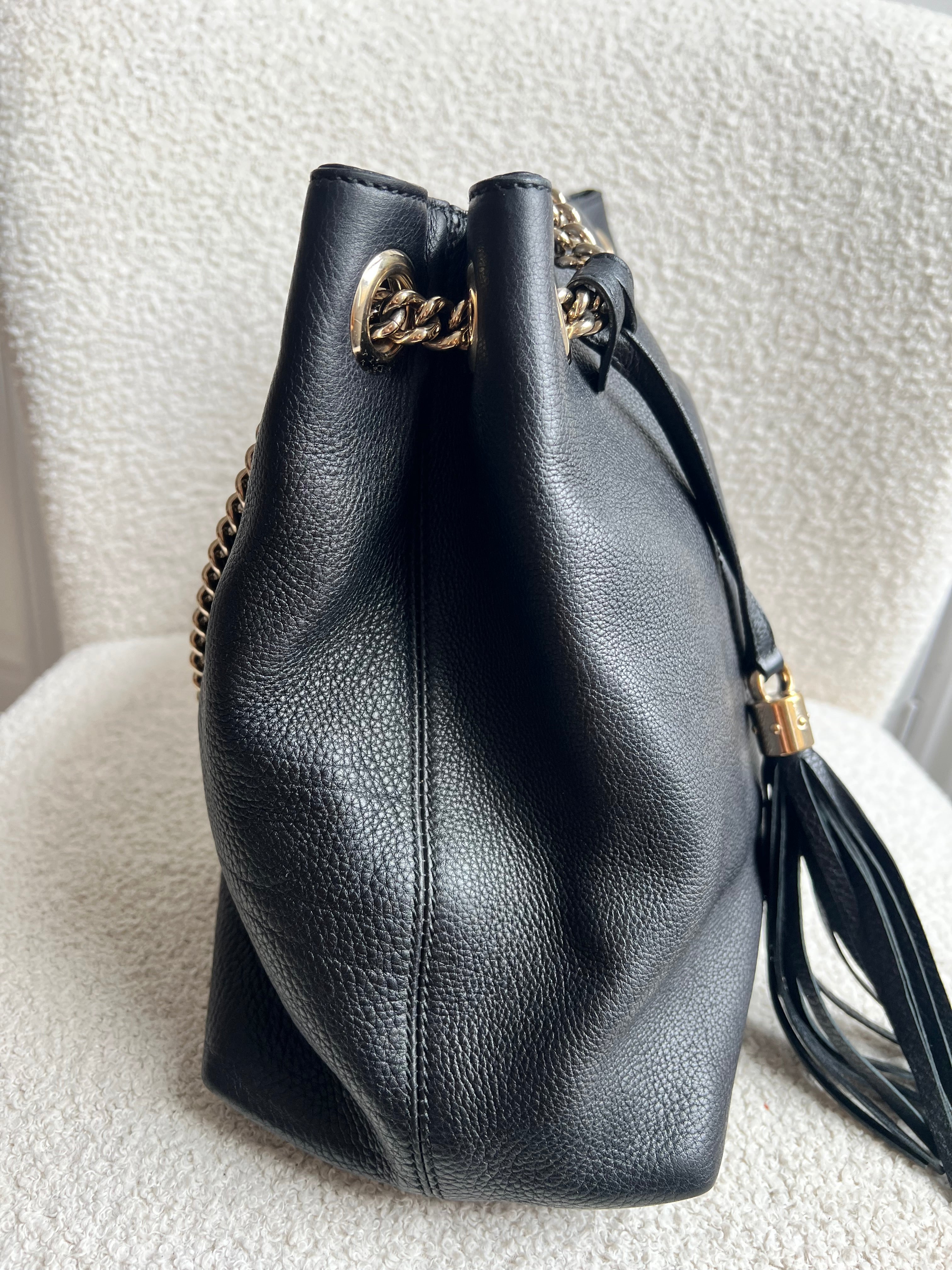 Gucci Black Soho Chain Tote (RRP £1350)