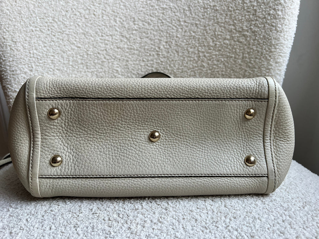 Gucci Soho Tote in Eggshell