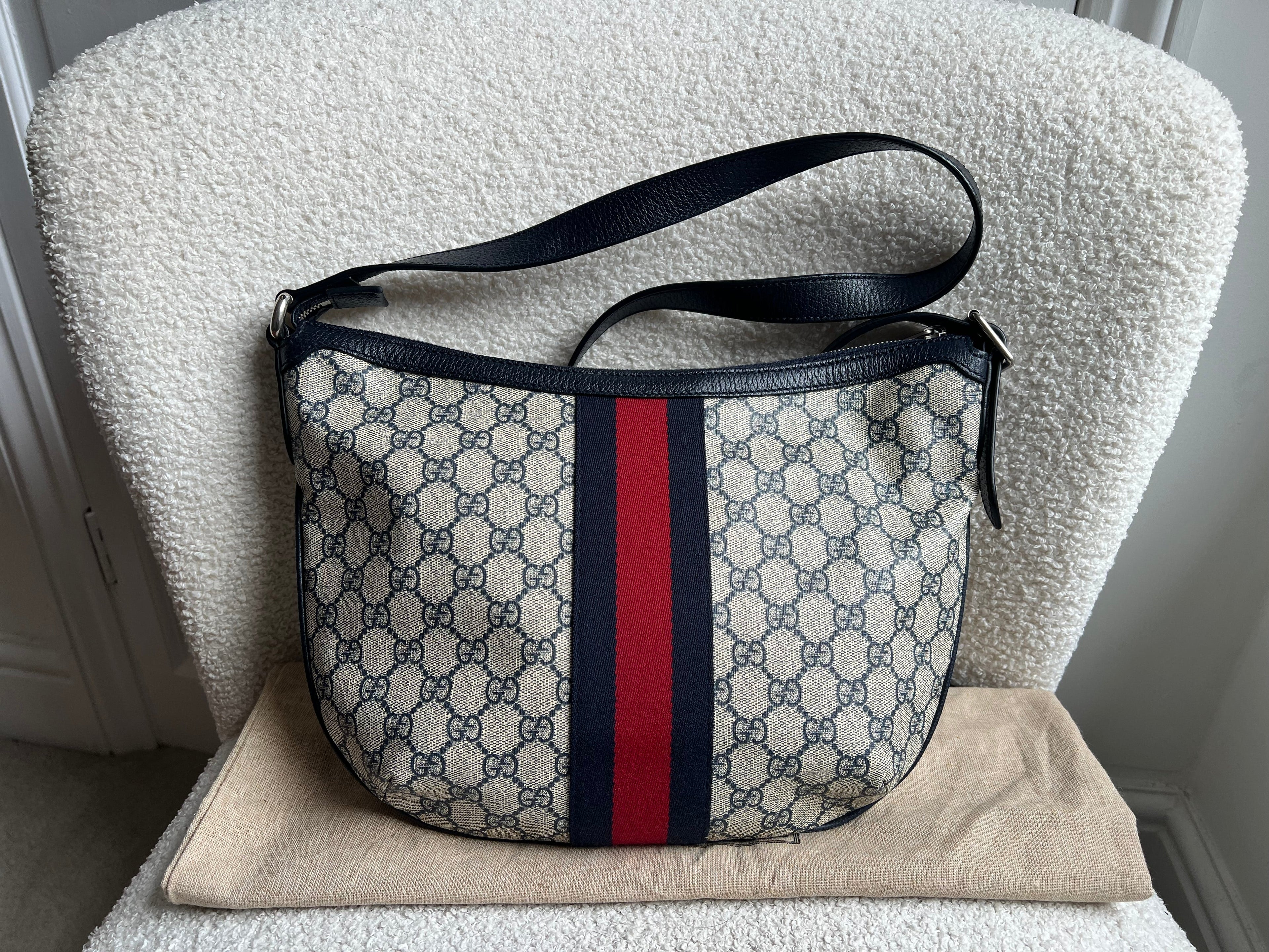 Gucci GG Supreme Ophidia Small Shoulder Bag (RRP £1190)