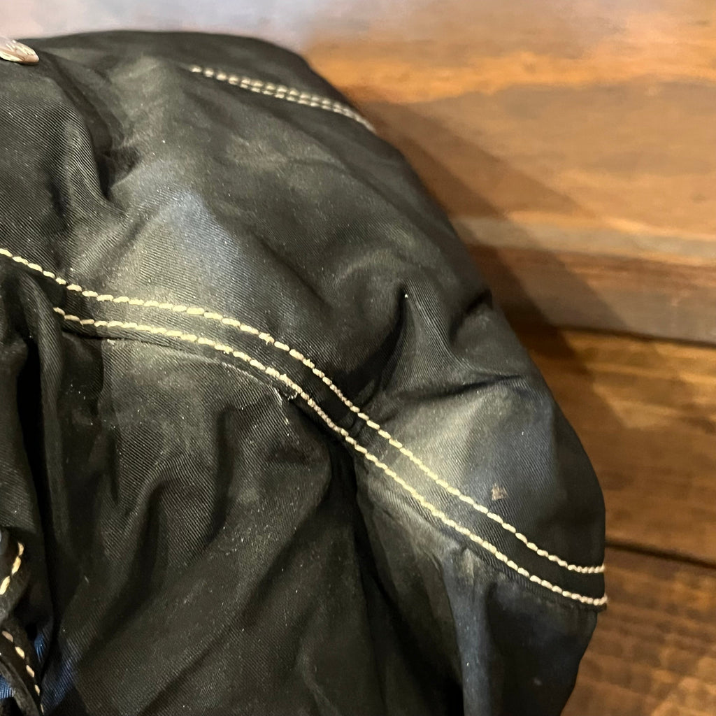 PRADA Black Nylon Multipocket Shoulder Bag