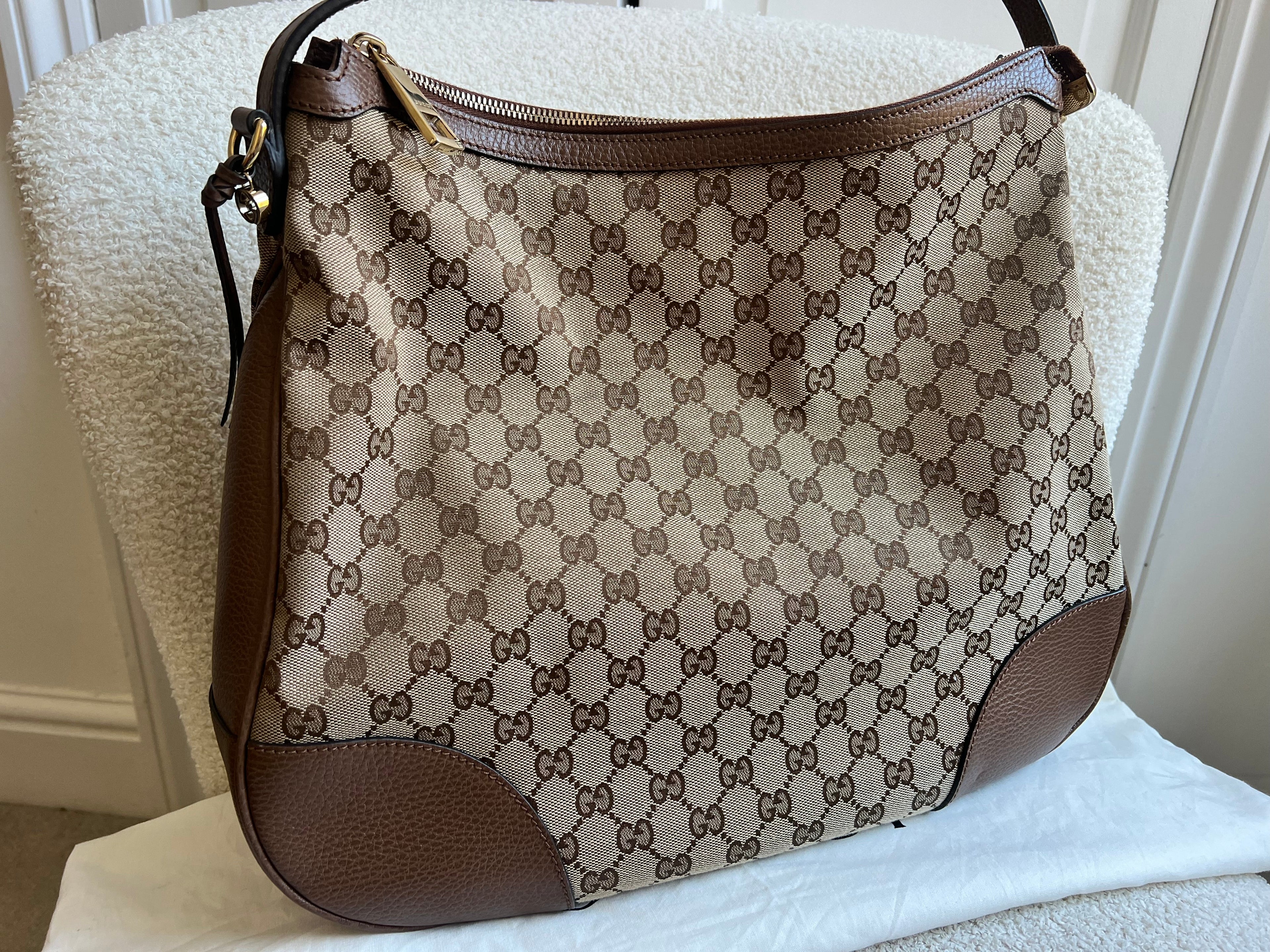 Gucci GG Bree Canvas Hobo