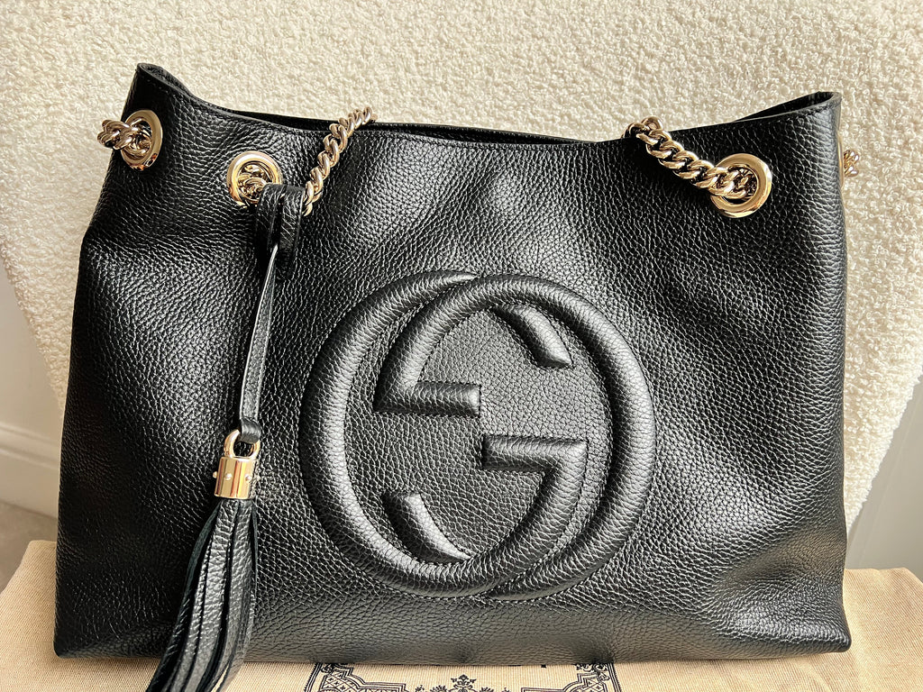 Gucci Black Soho Chain Tote (RRP £1350)