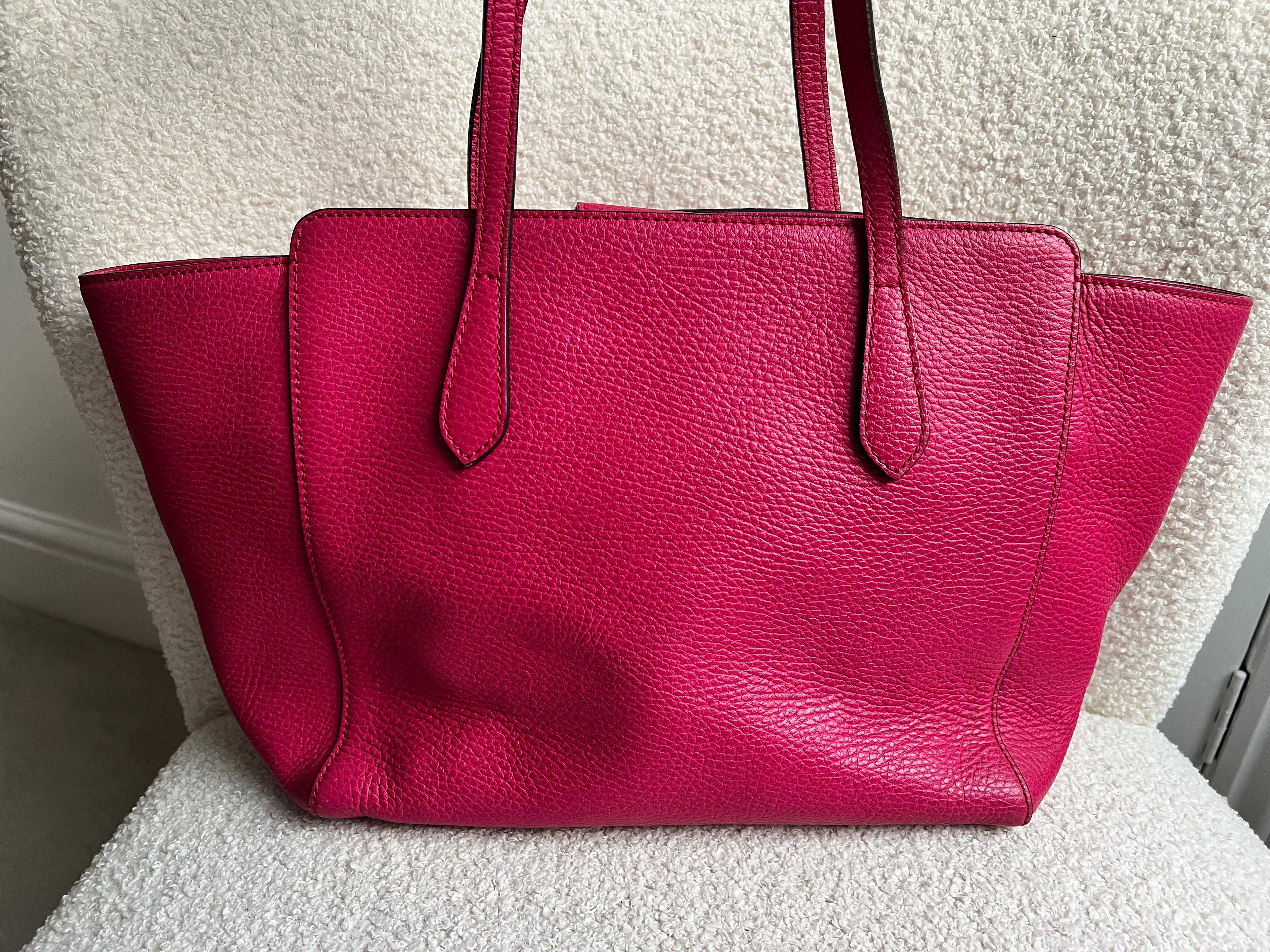 Gucci Pink Swing Tote