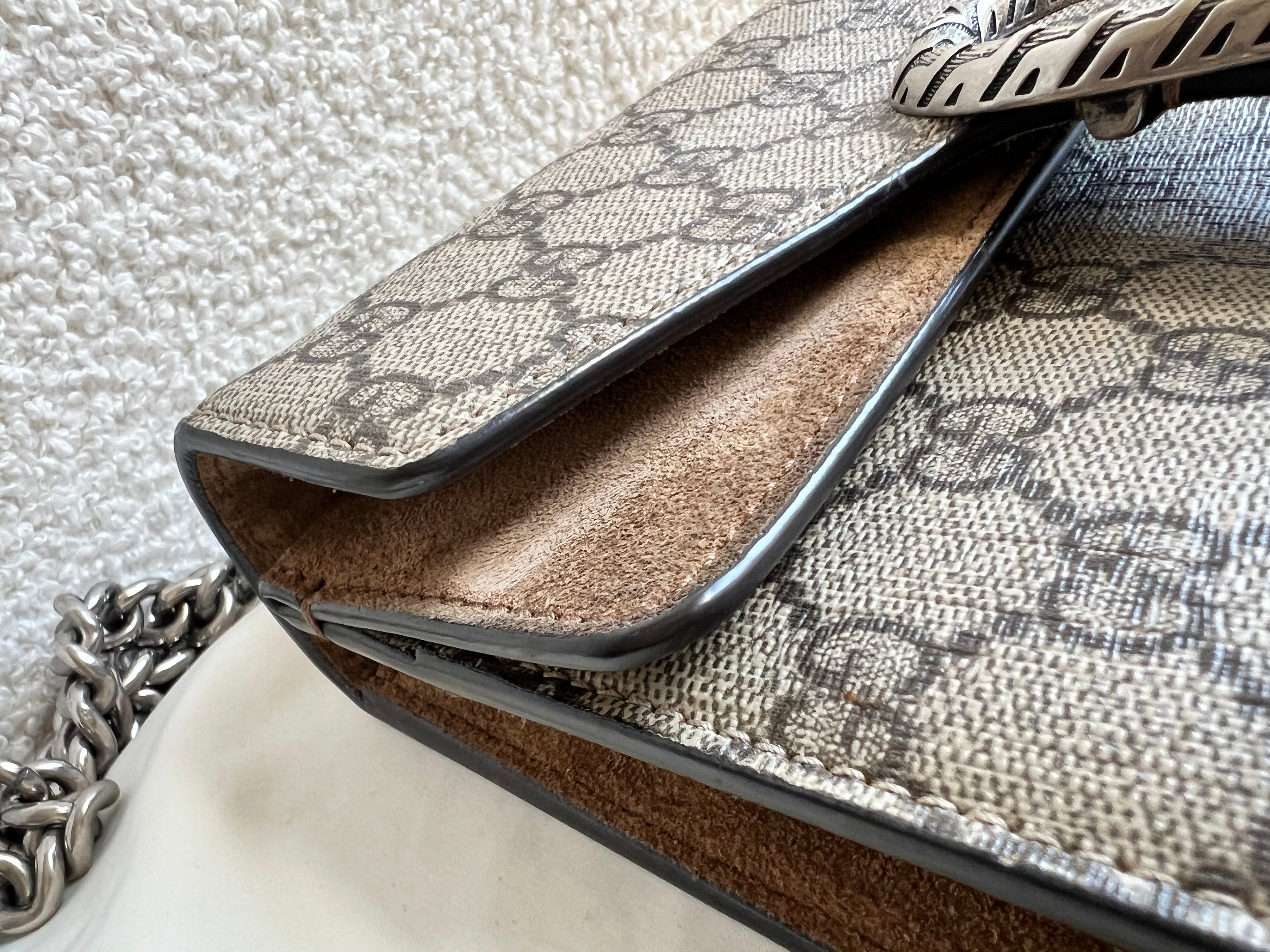Gucci Dionysus GG Supreme Mini Shoulder Bag (RRP £1,890)