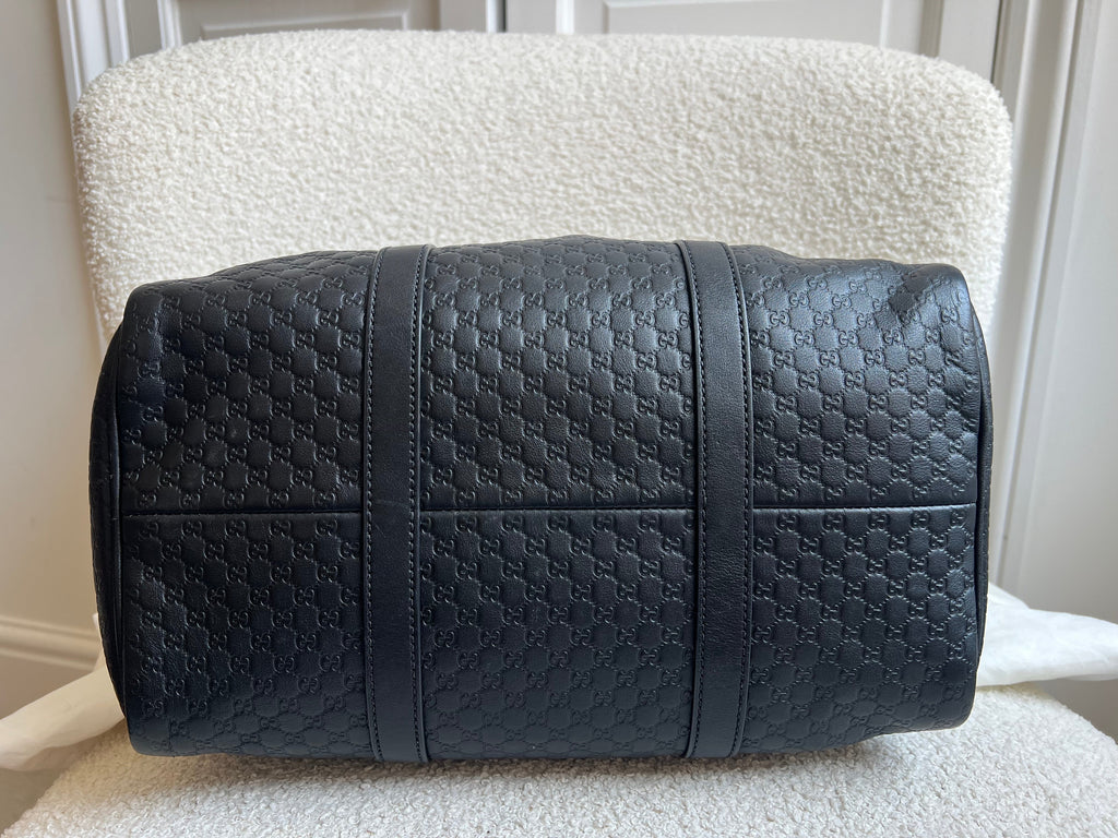 Gucci Black Guccissima Large Boston Joy (RRP £1250)