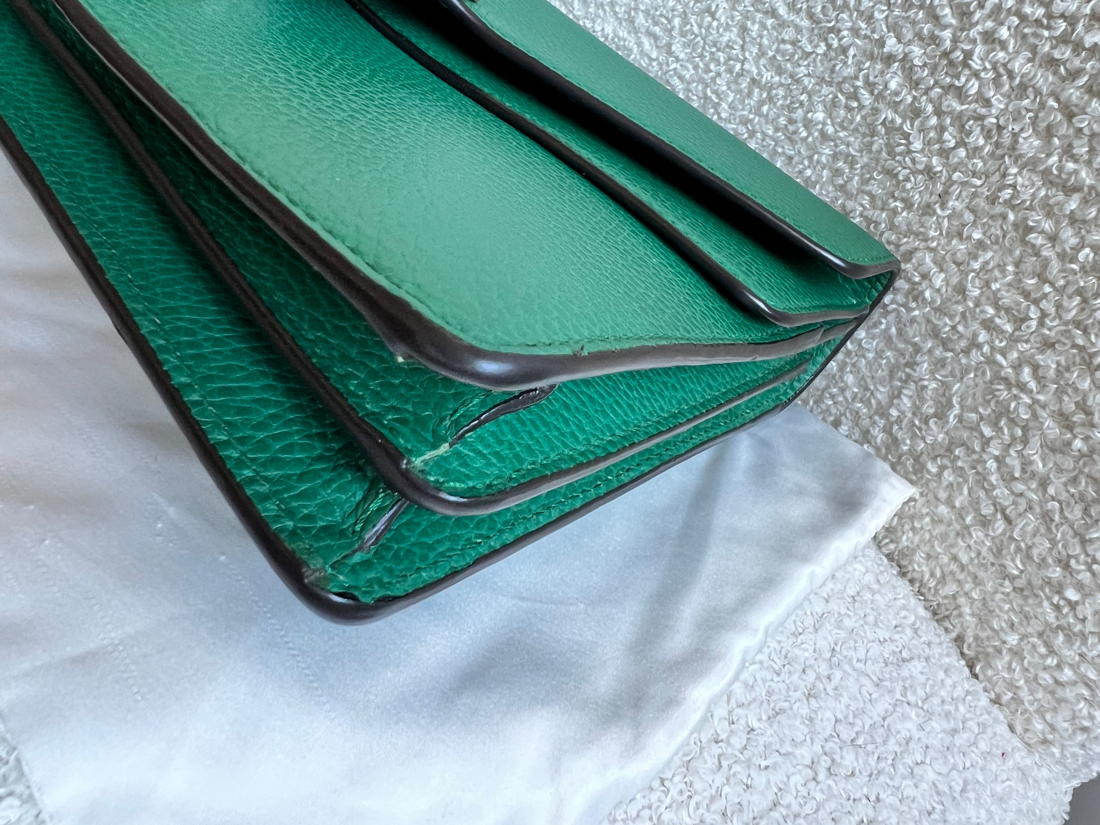 Gucci Dionysus GG Green Small Shoulder Bag (RRP £2,670)