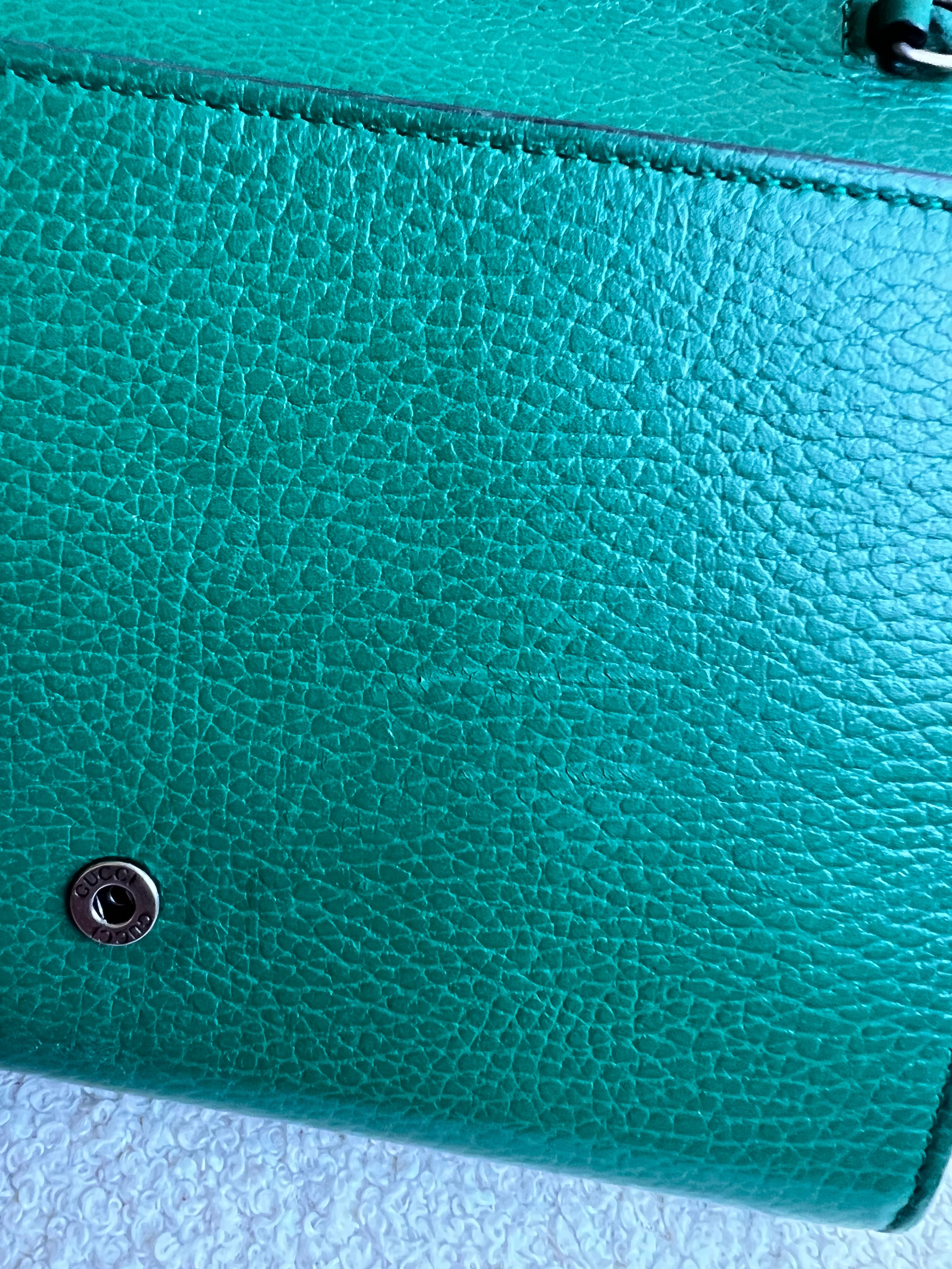 Gucci Dionysus Green Chain Wallet (RRP £1340)