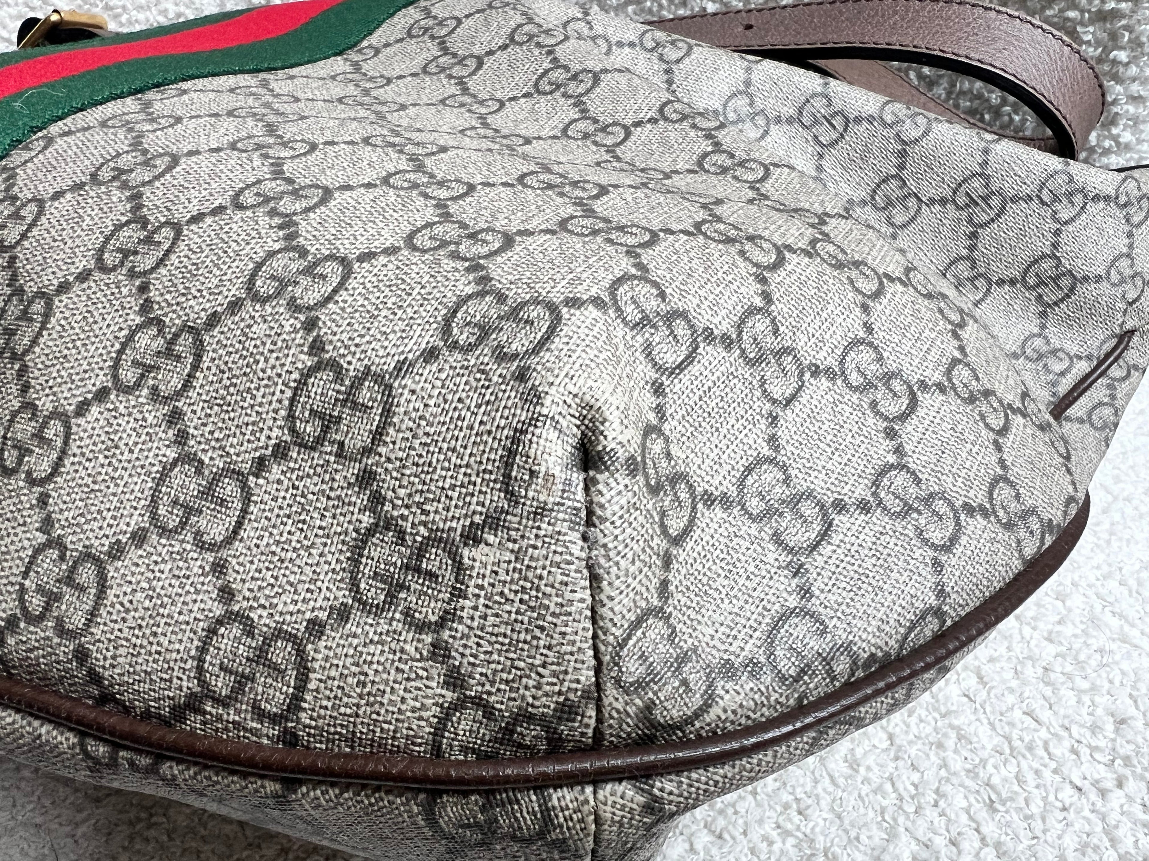 Gucci GG Supreme Ophidia Large Shoulder Bag (RRP £1190)