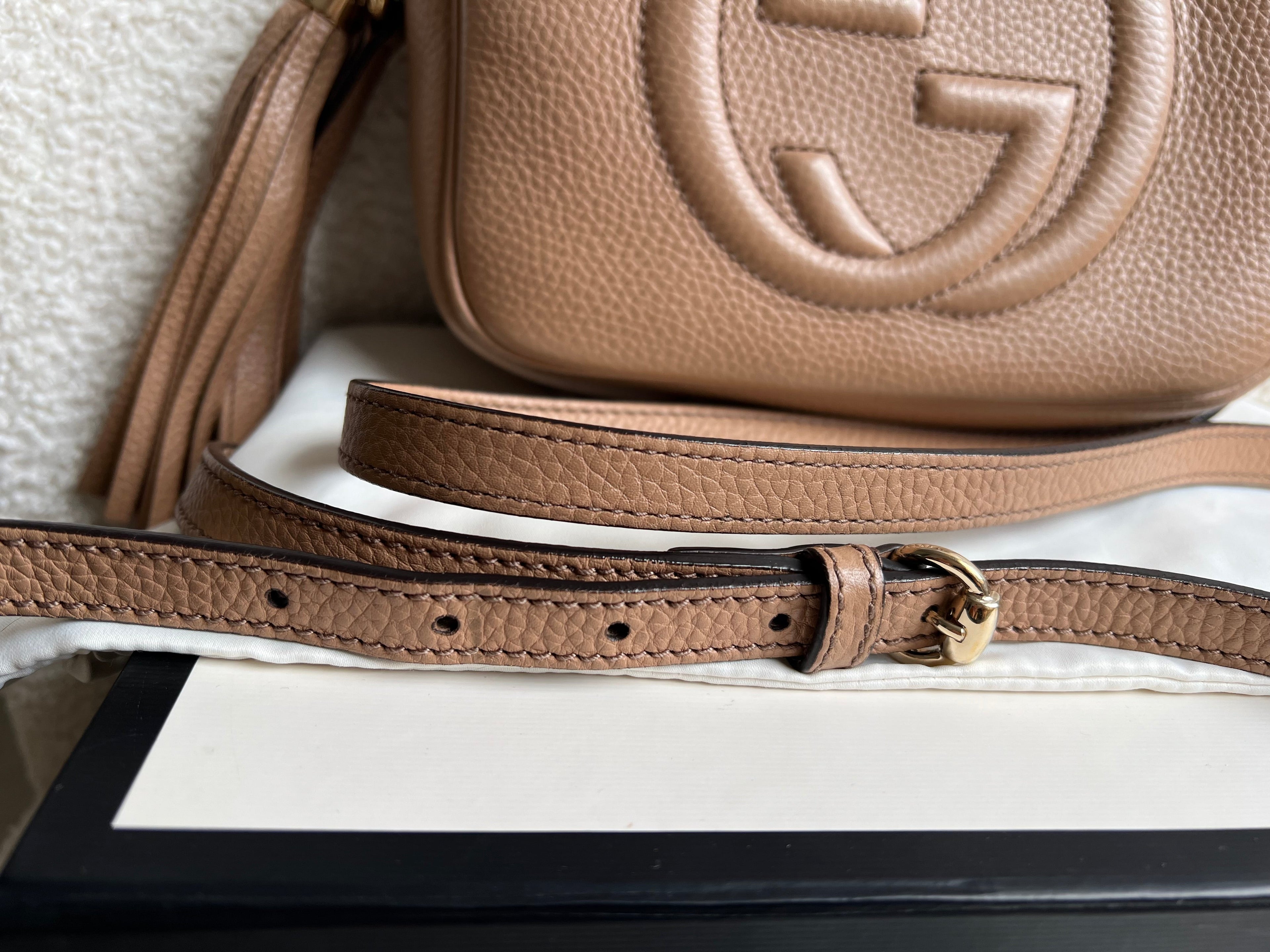 Gucci Rose Beige Soho Disco (RRP £1050)