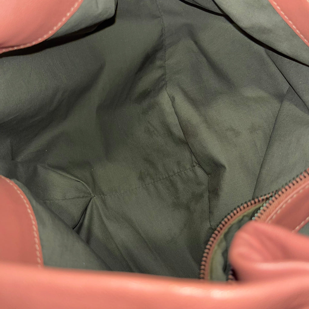 BOTTEGA VENETA Fortune Cookie Aquilone Pink Intrecciato Nappa Leather Hobo Bag