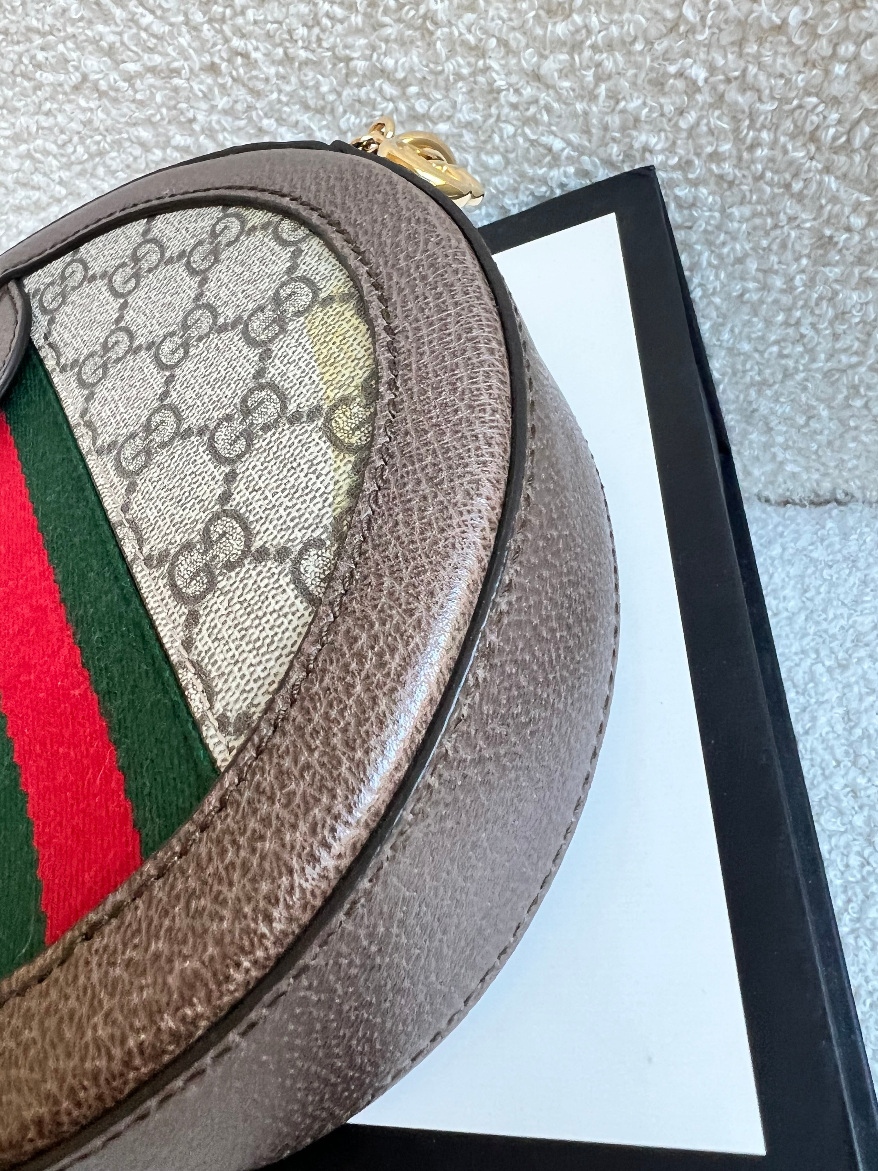 Gucci GG Ophidia Mini GG Round Shoulder Bag (RRP £1,270)