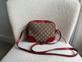 Gucci Bree GG Canvas Red Small Messenger Bag