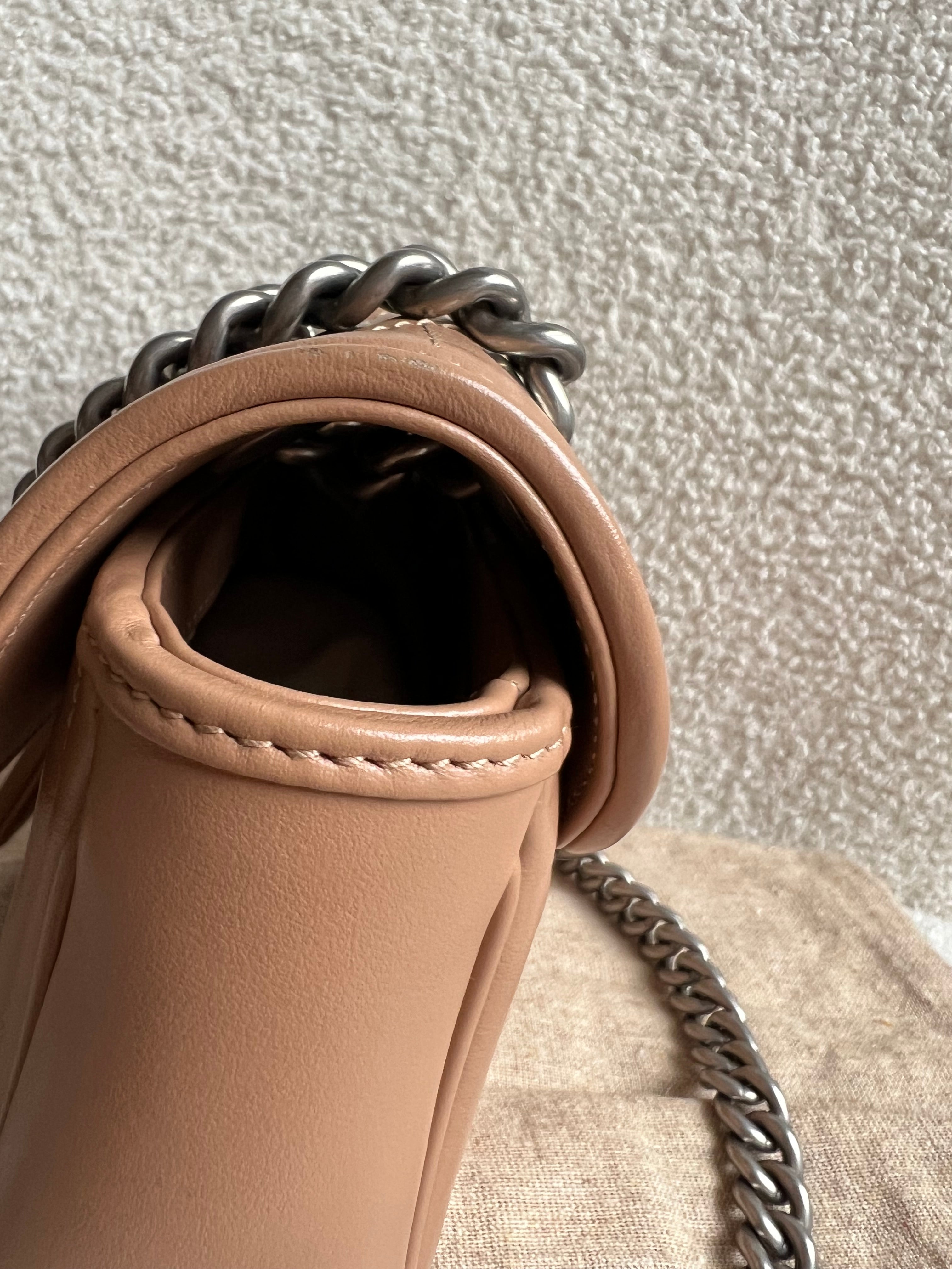 Gucci GG Beige Aria Marmont Mini Shoulder Bag (RRP £1800)